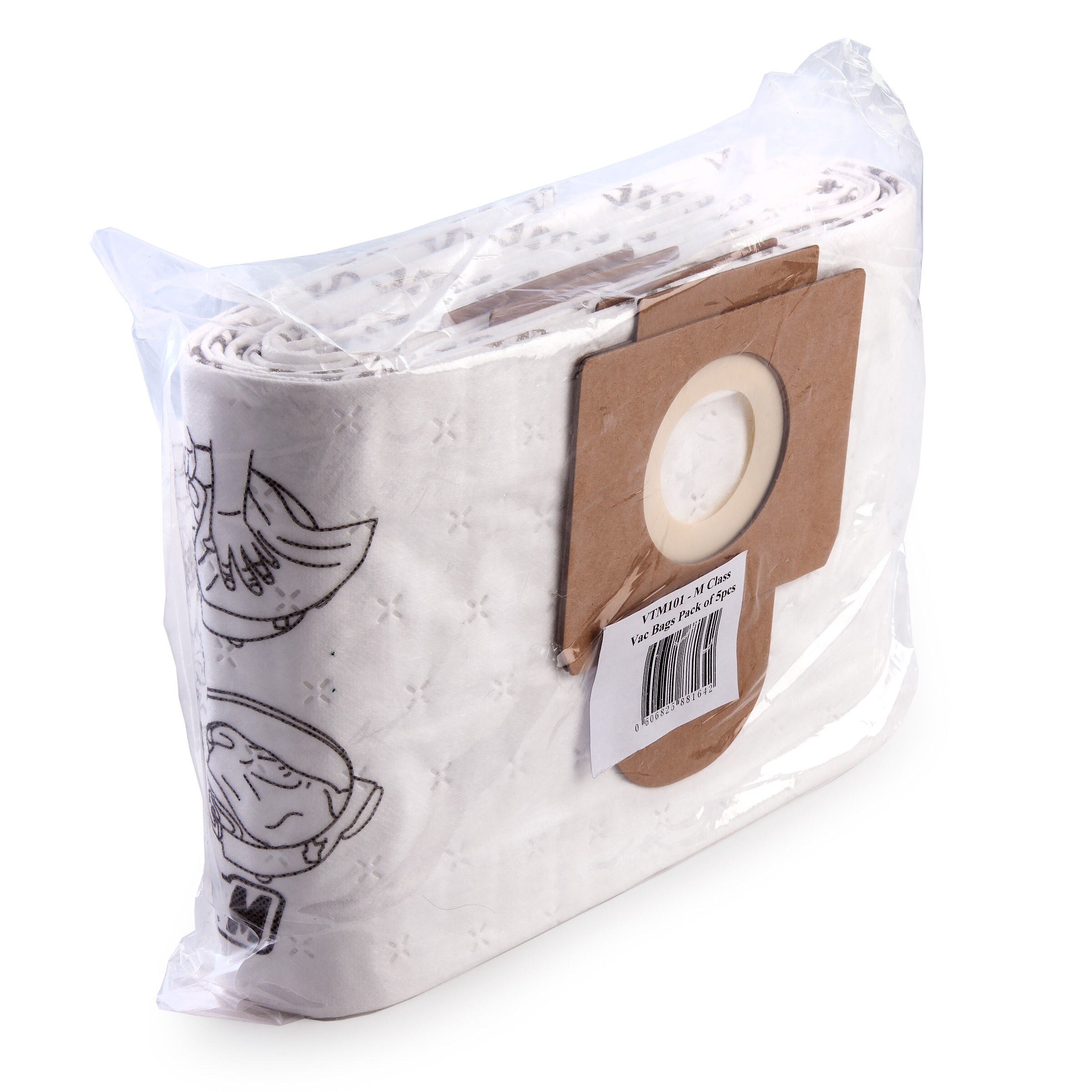 V-TUF VTM101 M-Class Vacuum Bags (Pack of 5)