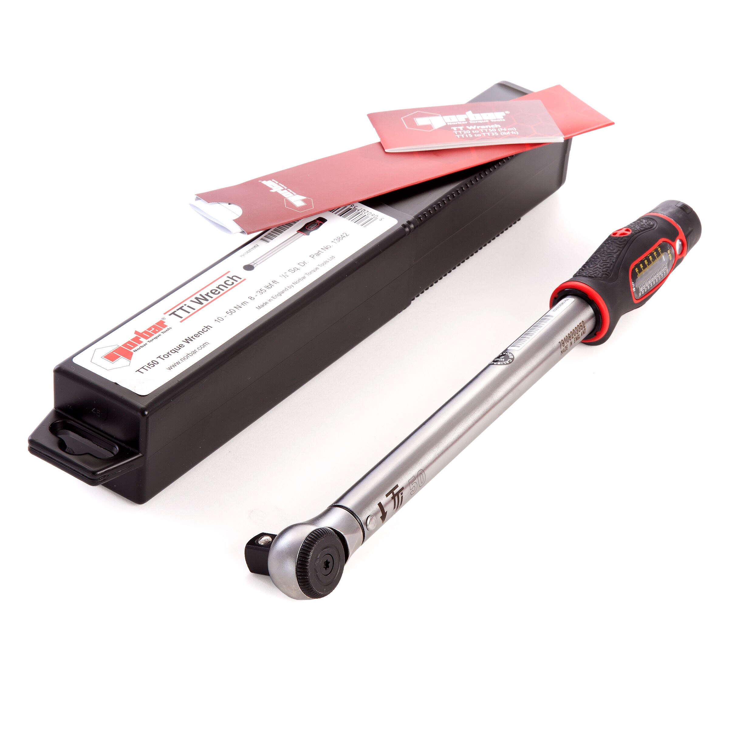 Norbar 13842 TTi50 Torque Wrench 10 - 50 Nm 1/2"
