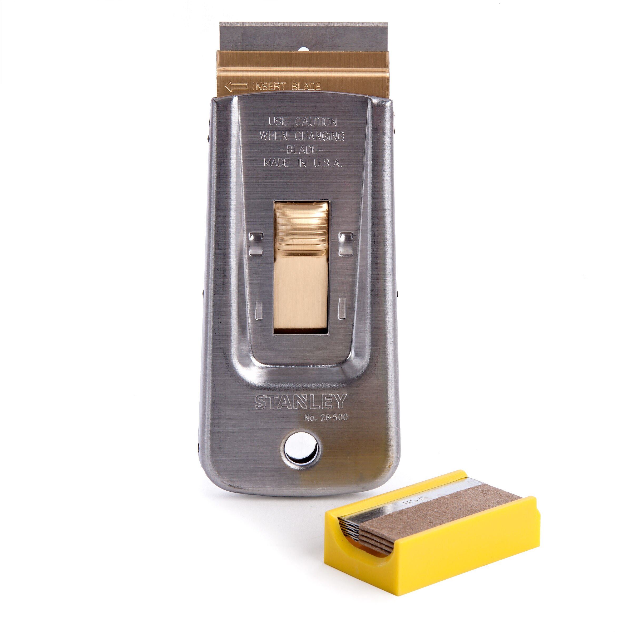 Stanley 0-28-500 Heavy-Duty Scraper with 5 Blades