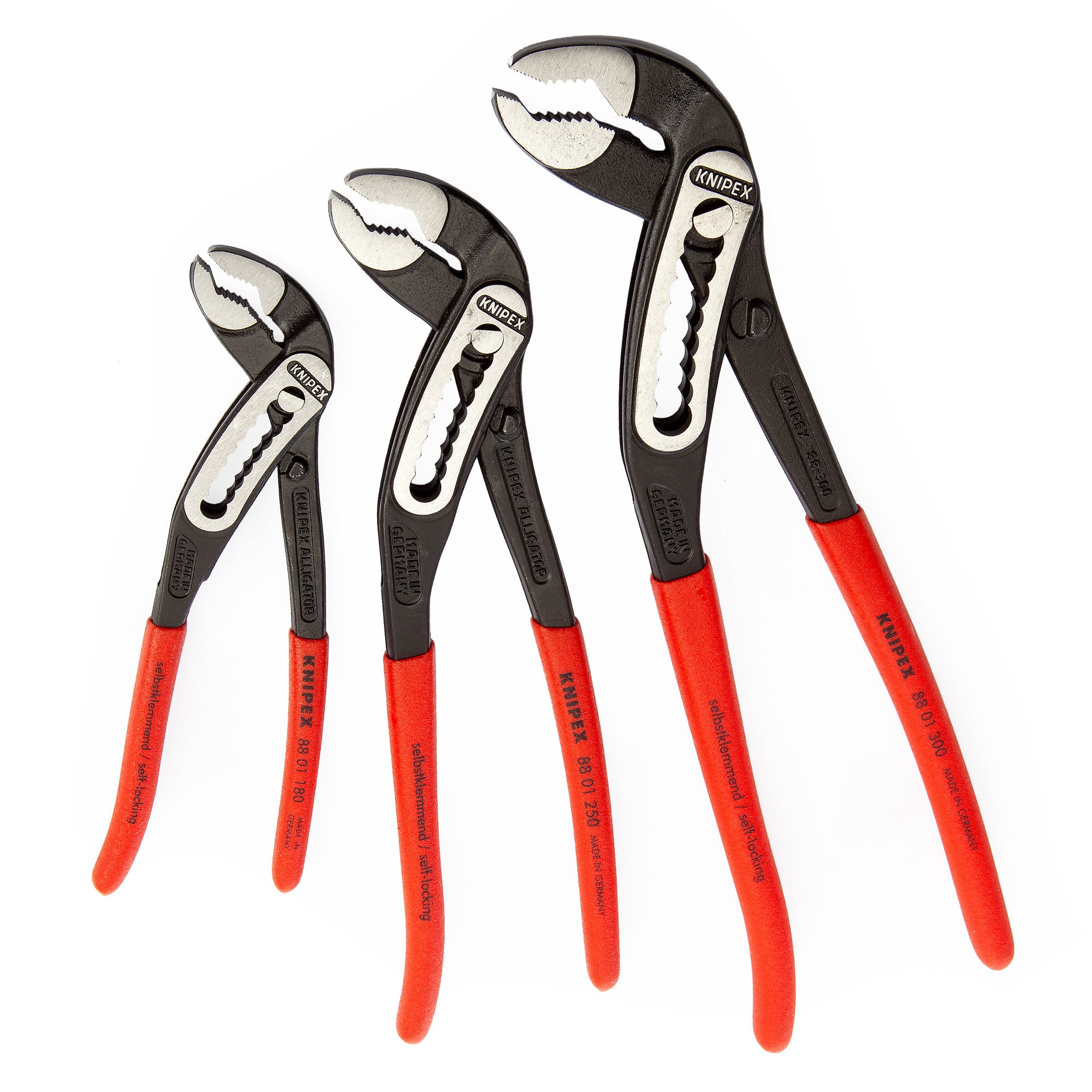 Knipex 00 20 09 V03 Alligator Water Pump Plier Set (3 Piece)