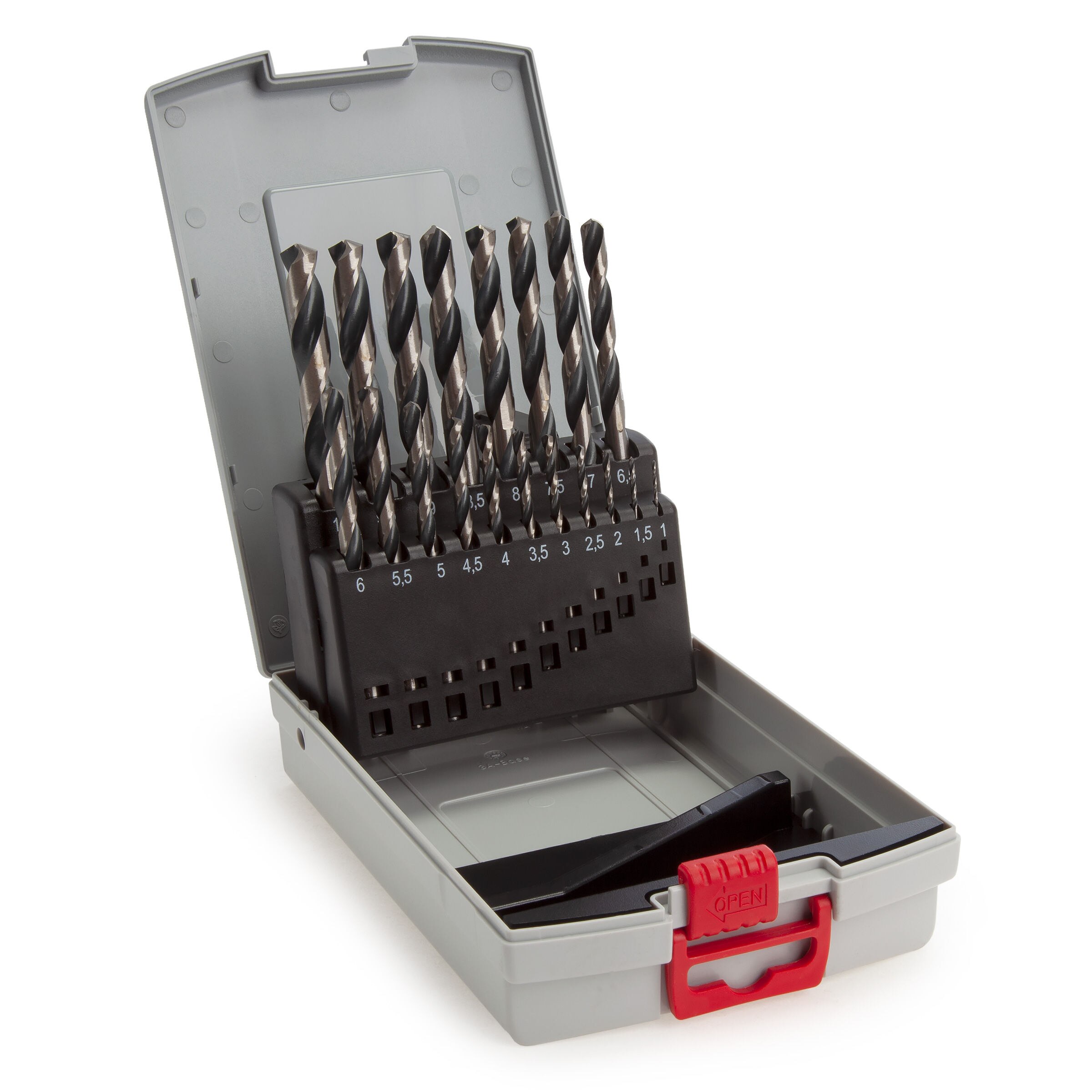 Bosch 2608577351 HSS Twist PointTeQ Drill Bit Set 1 - 10mm (19 Piece)