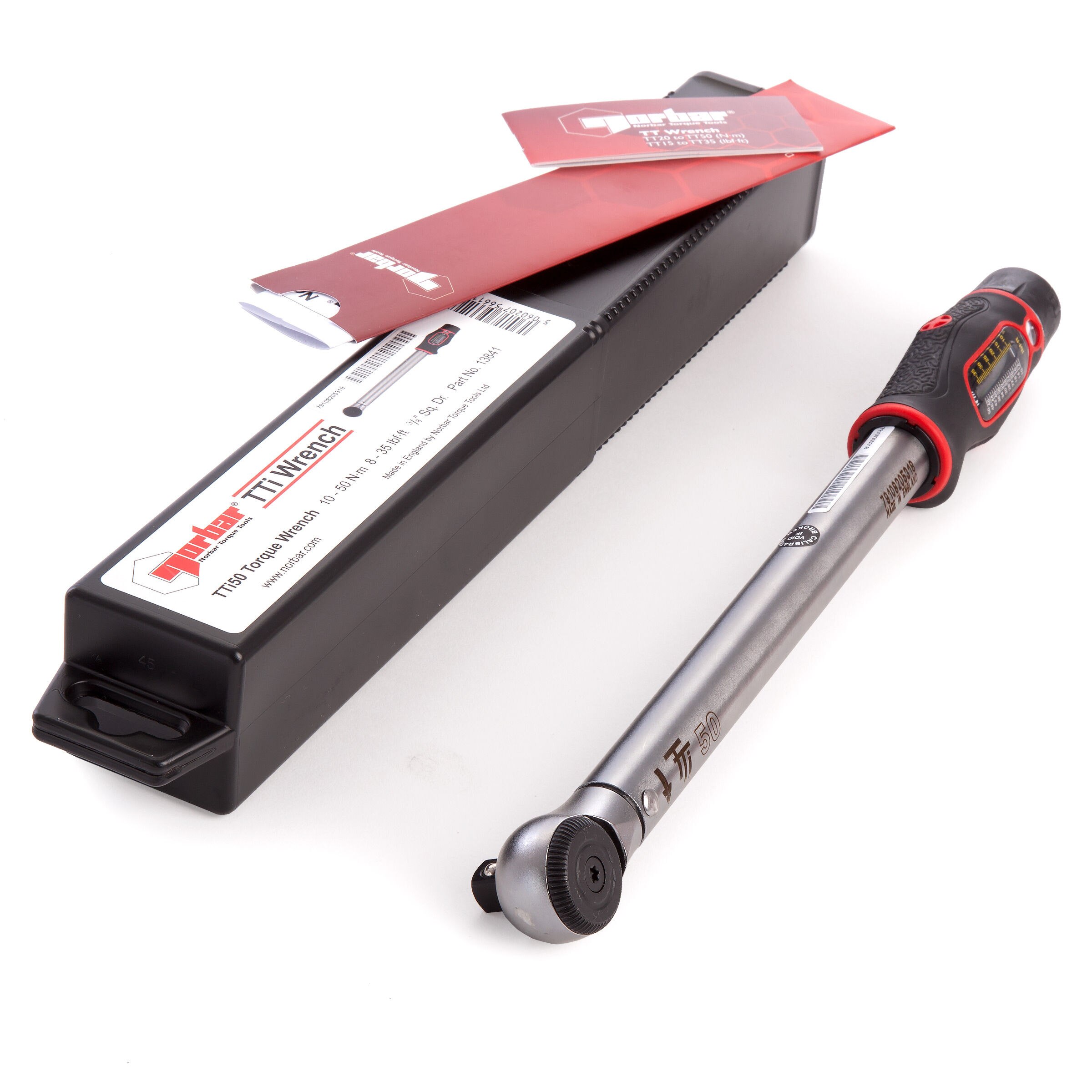 Norbar 13841 TTi50 Torque Wrench 10 - 50 Nm 3/8"