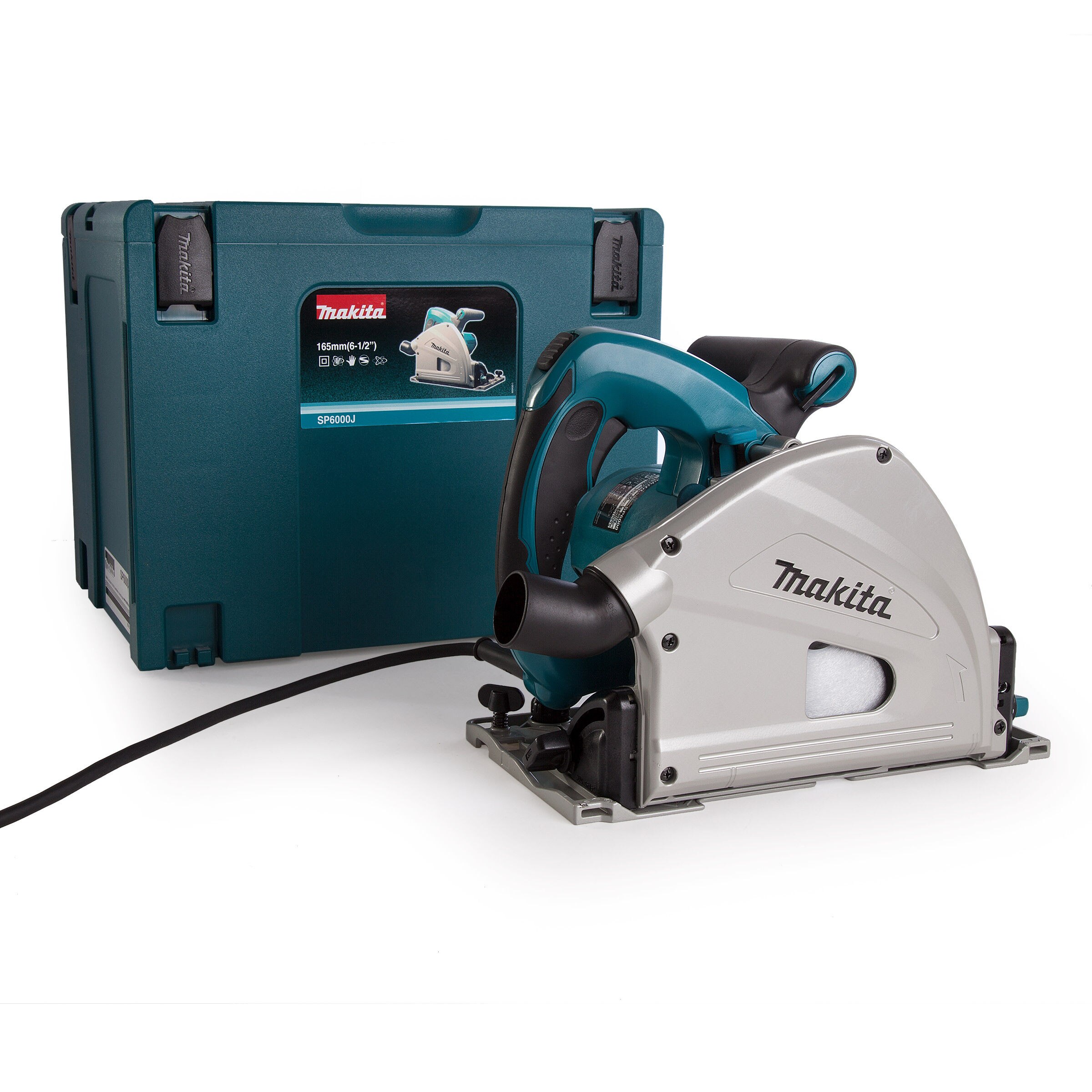 Makita SP6000 1300W Plunge Saw in Makpac Case 165mm (240V)