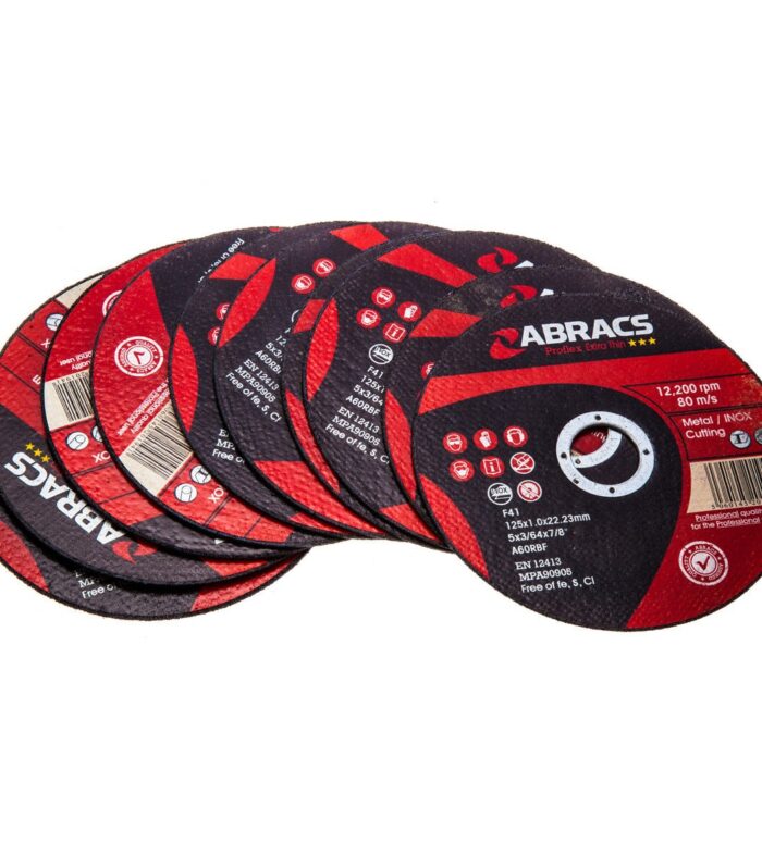 Abracs Proflex Extra Thin INOX Cutting Disc 125 x 1mm (Pack of 10)