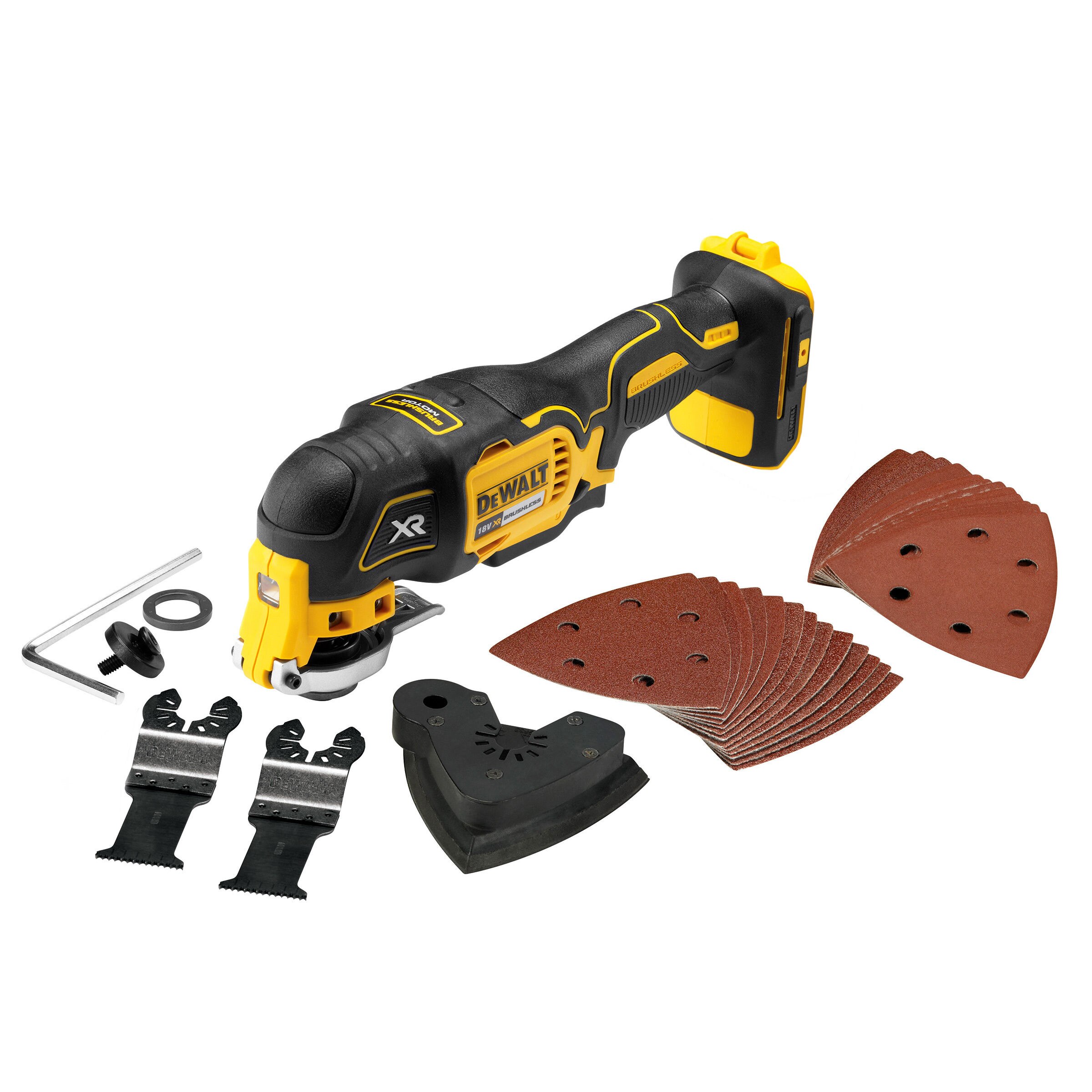 Dewalt DCS355N XR 18V Brushless Multi-Tool with Accessory Set (Body Only)