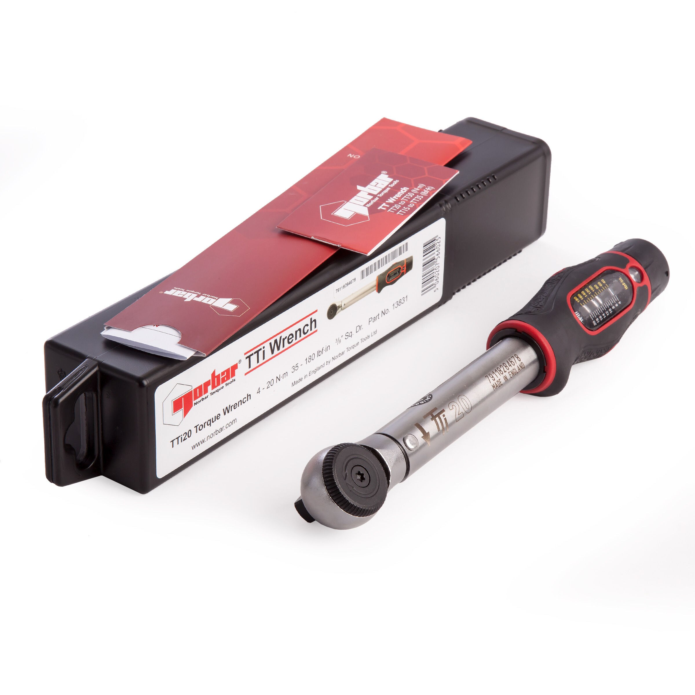 Norbar 13831 TTi20 Torque Wrench 4 - 20 Nm 3/8"