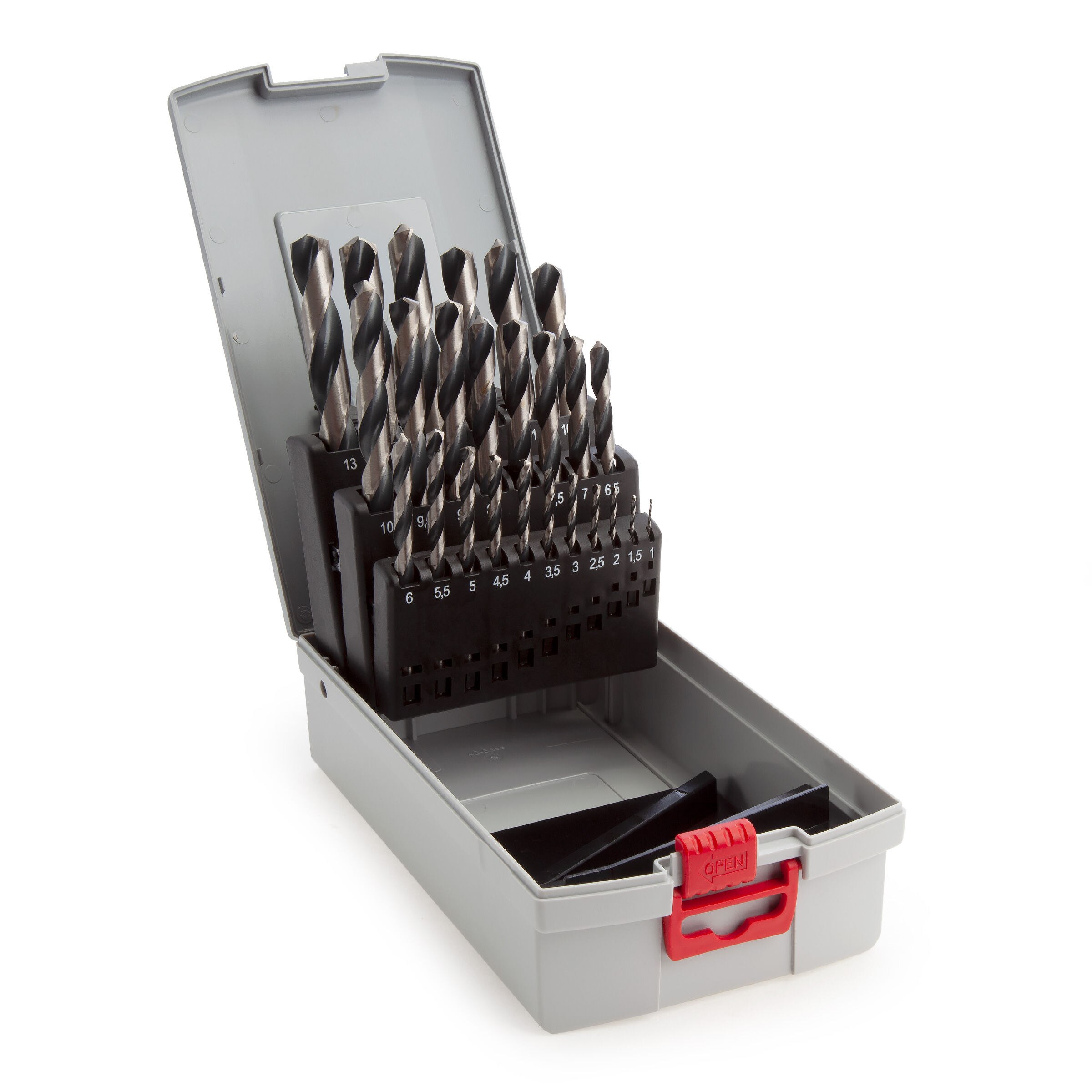 Bosch 2608577352 HSS Twist PointTeQ Drill Bit Set 1 - 13mm (25 Piece)
