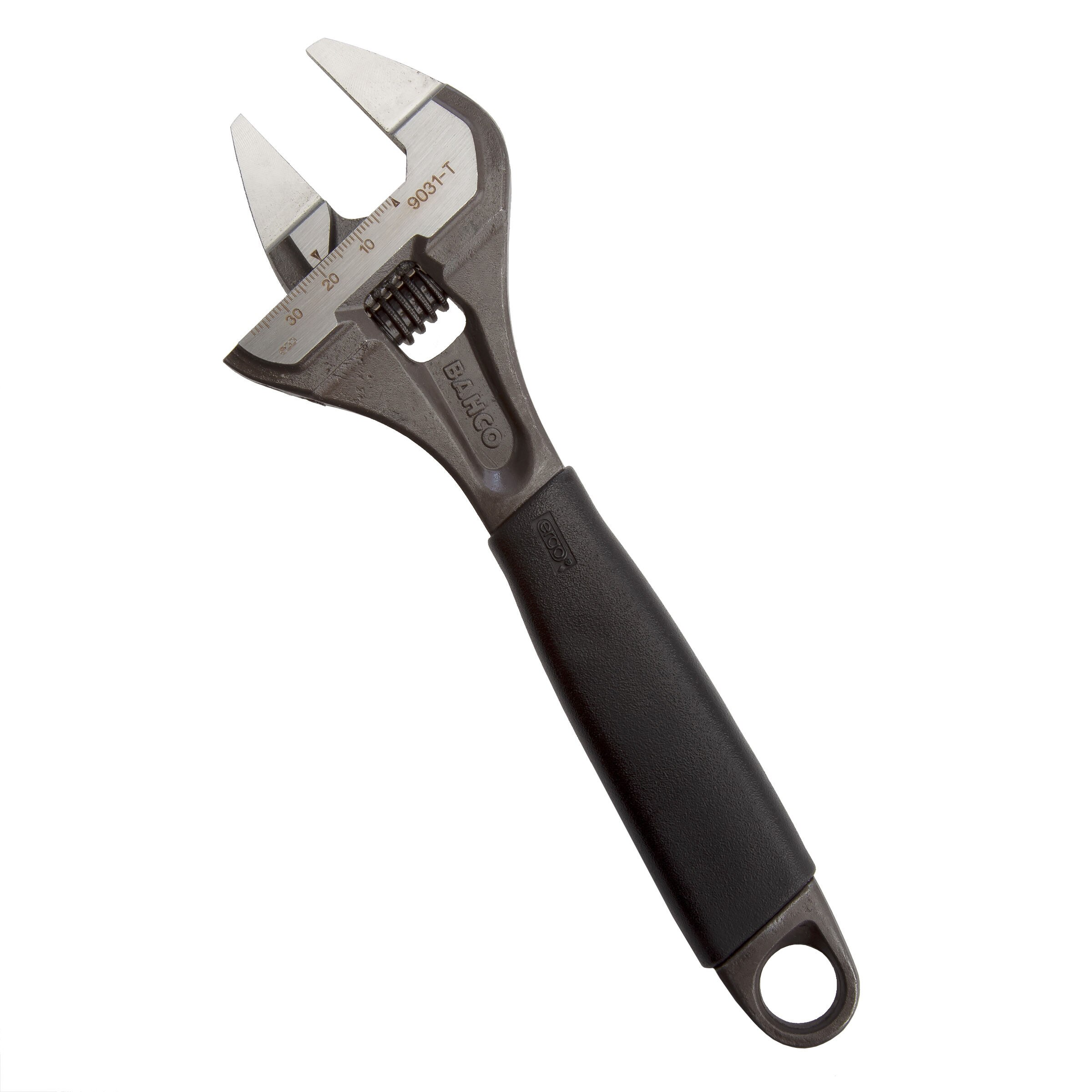 Bahco 9031-T ERGO Central Nut Wide Opening Thin Jaw Adjustable Wrench 218mm