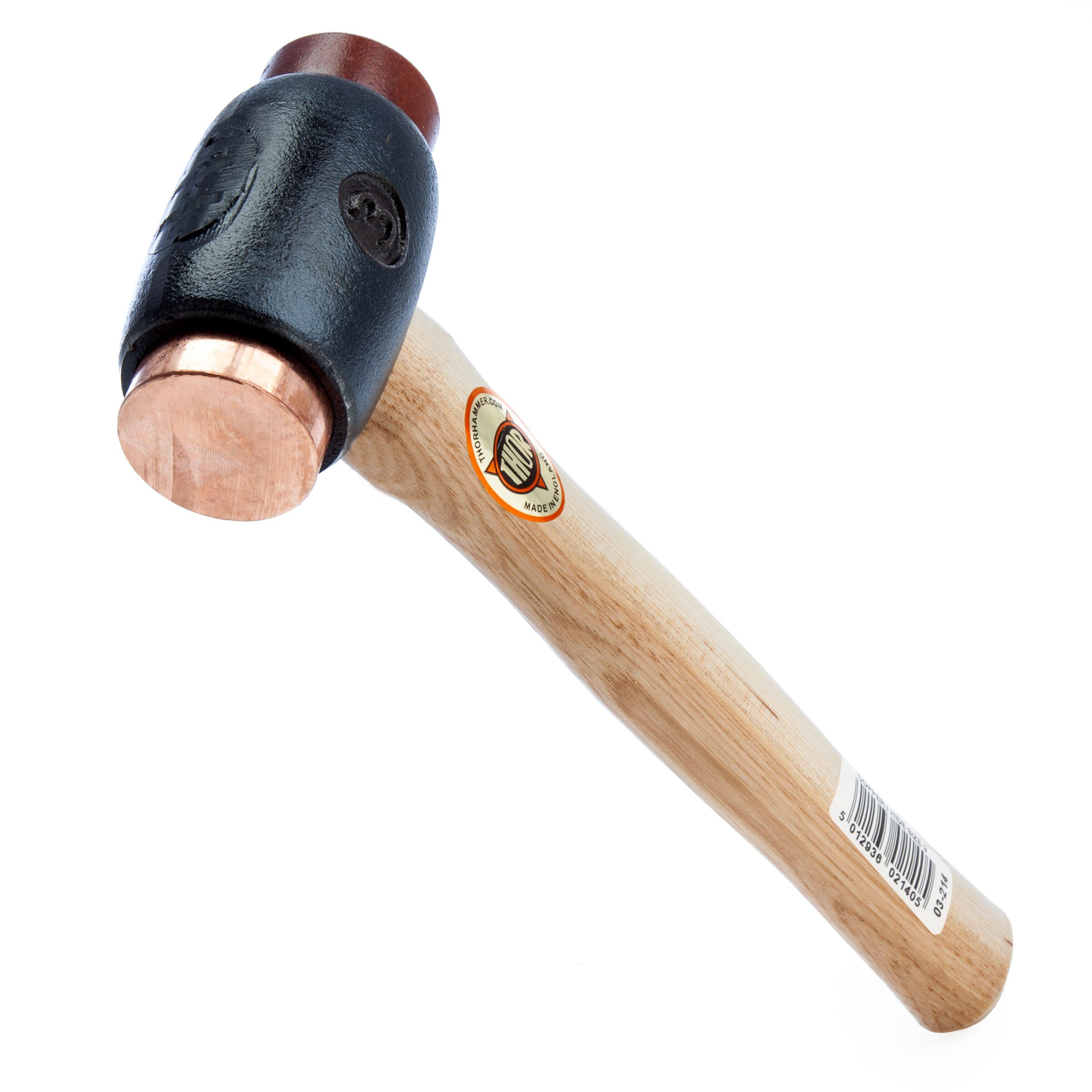 Thor 03-214 Size 3 Copper & Hide Hammer 1600g