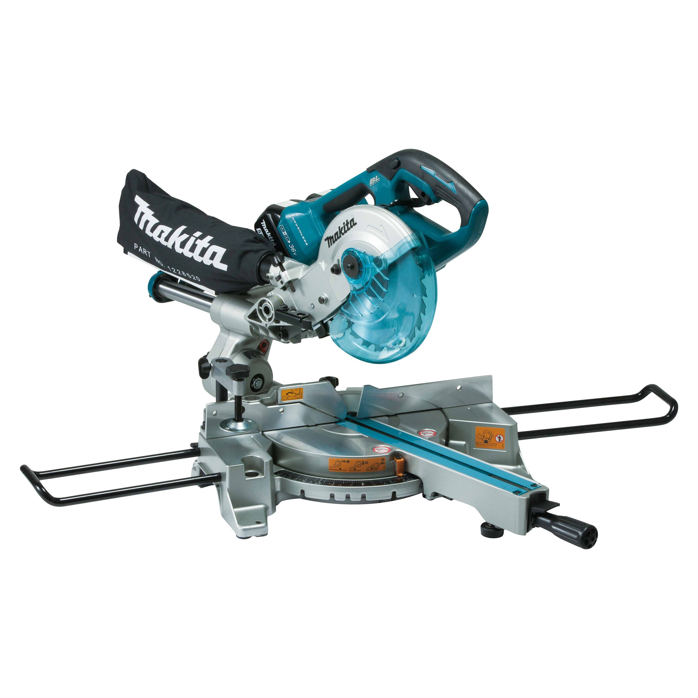 Makita DLS714 36V LXT 190mm Brushless Sliding Compound Mitre Saw (Body Only)