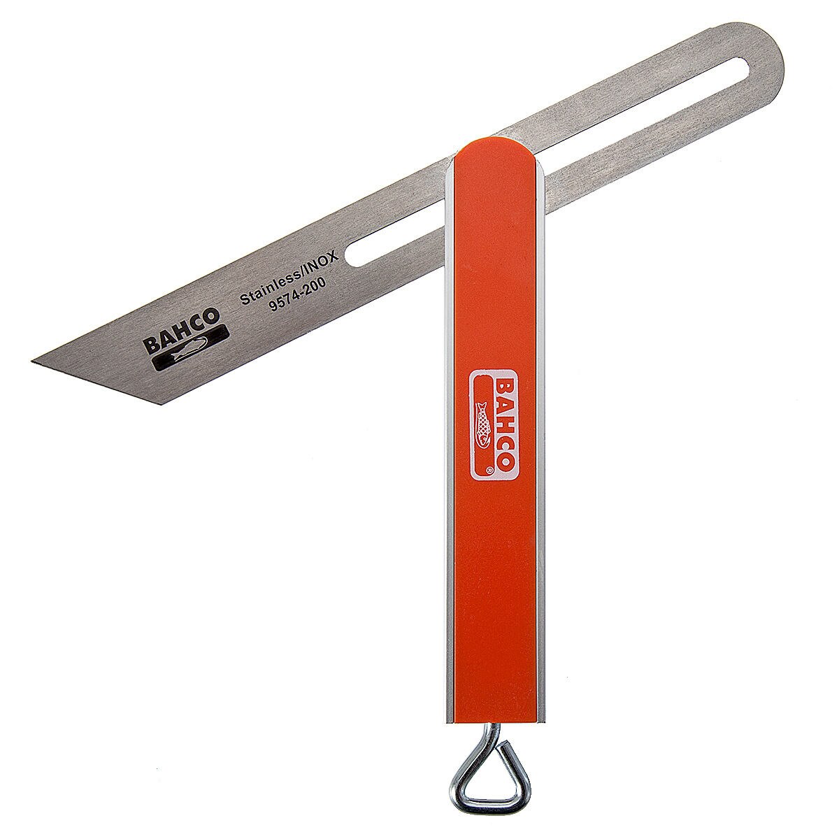 Bahco 9574-200 Steel Blade Bevel Square 200mm