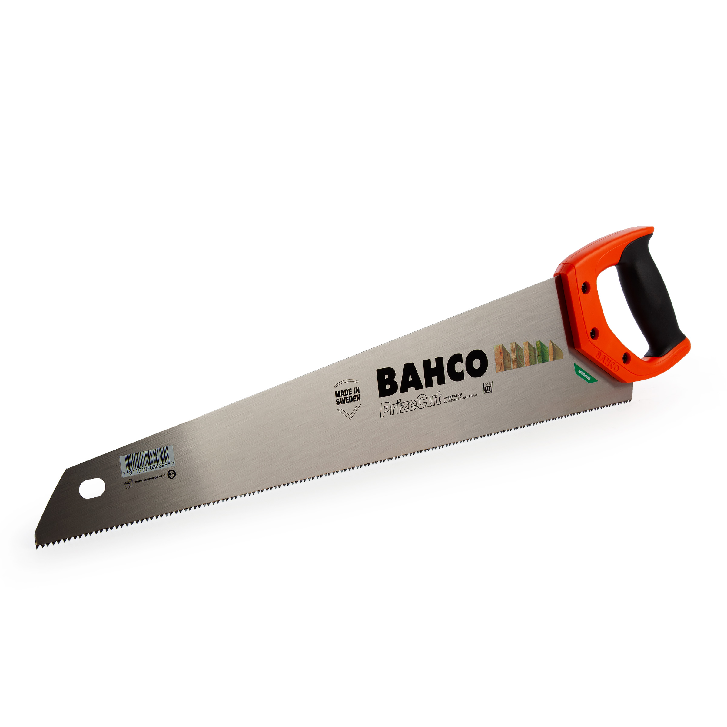Bahco NP-22-U7/8-HP PrizeCut Universal Hand Saw 22” / 550mm