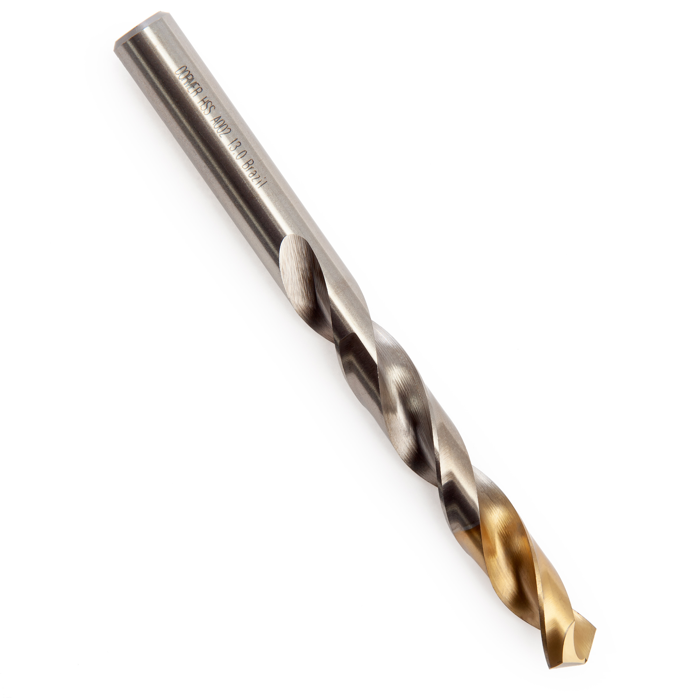 Dormer A00213.0 HSS TiN-Tip Jobber Drill Bit 13mm (Pack of 5)