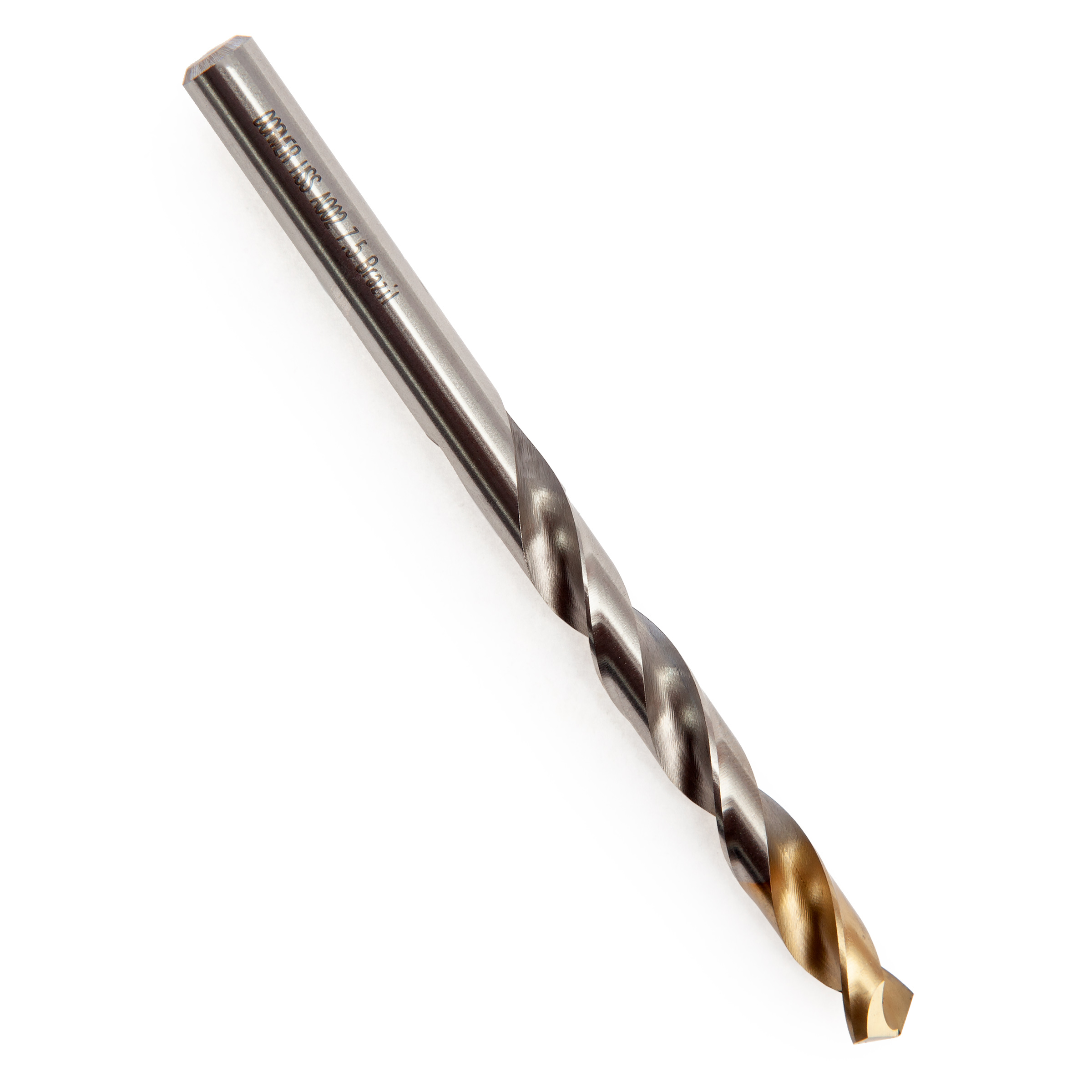 Dormer A0027.5 HSS TiN-Tip Jobber Drill Bit 7.5mm (Pack of 10)