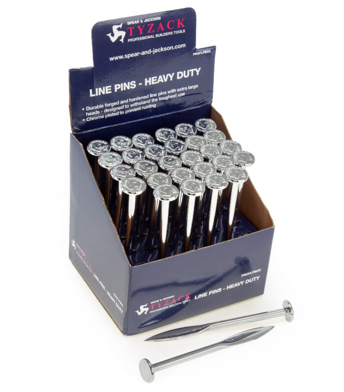 Spear & Jackson PROFLPBOX Tyzack Line Pins (Box of 30)