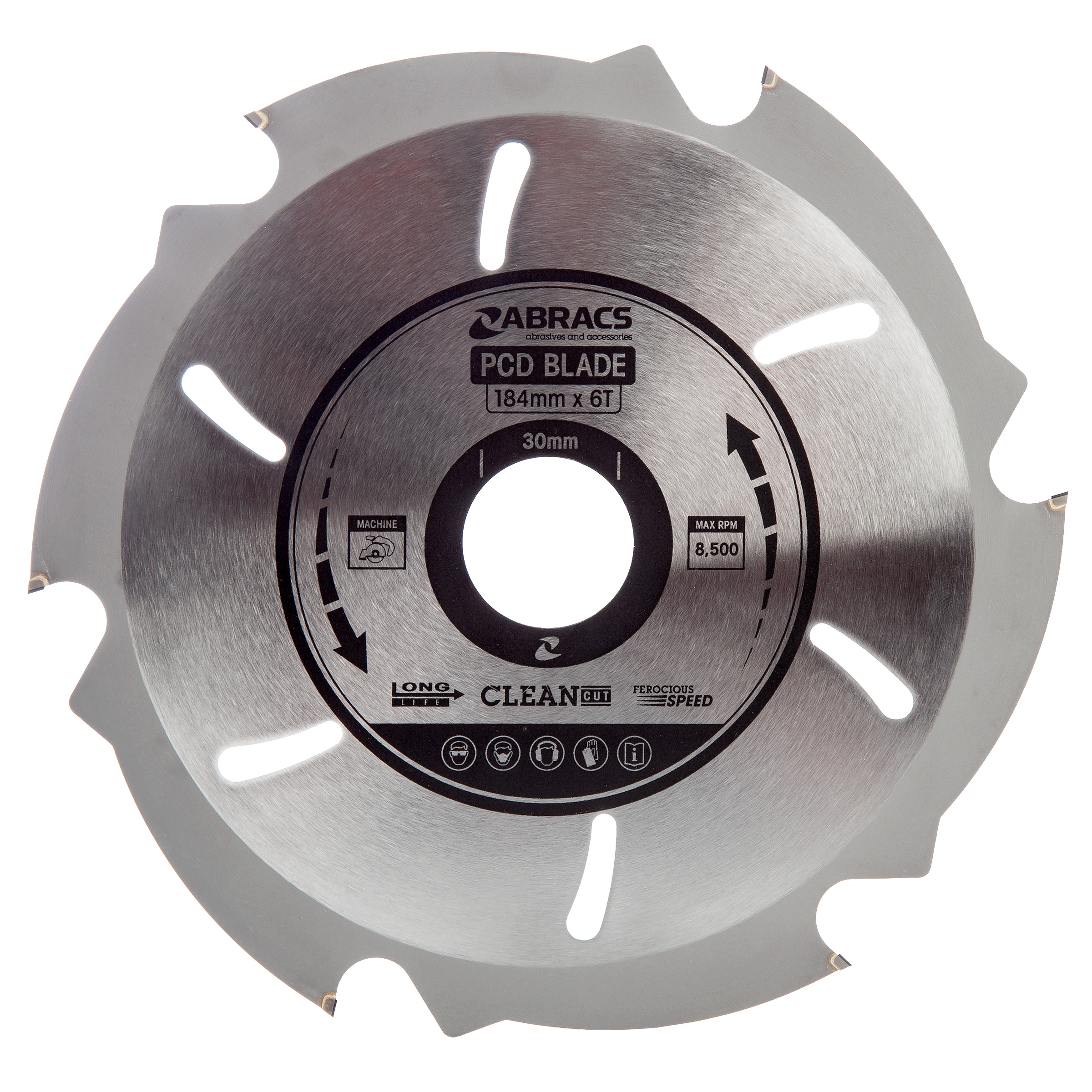 Abracs PCD1846 Expert PCD Circular Saw Blade 184mm x 6T
