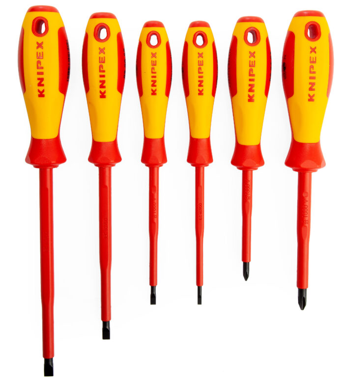Knipex 00 20 12 V01 VDE Screwdriver Set (6 Piece)