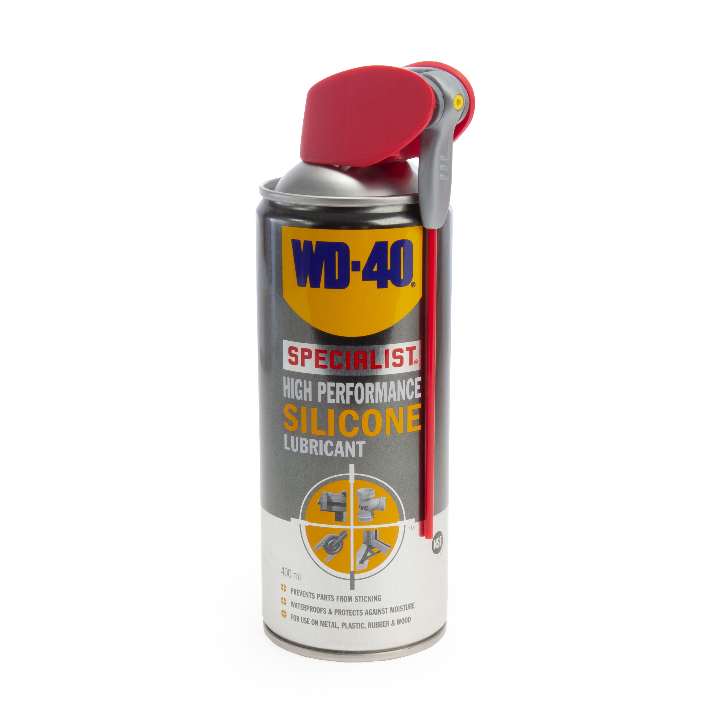 WD-40 Specialist Silicone Lubricant 400ml (Pack of 12)