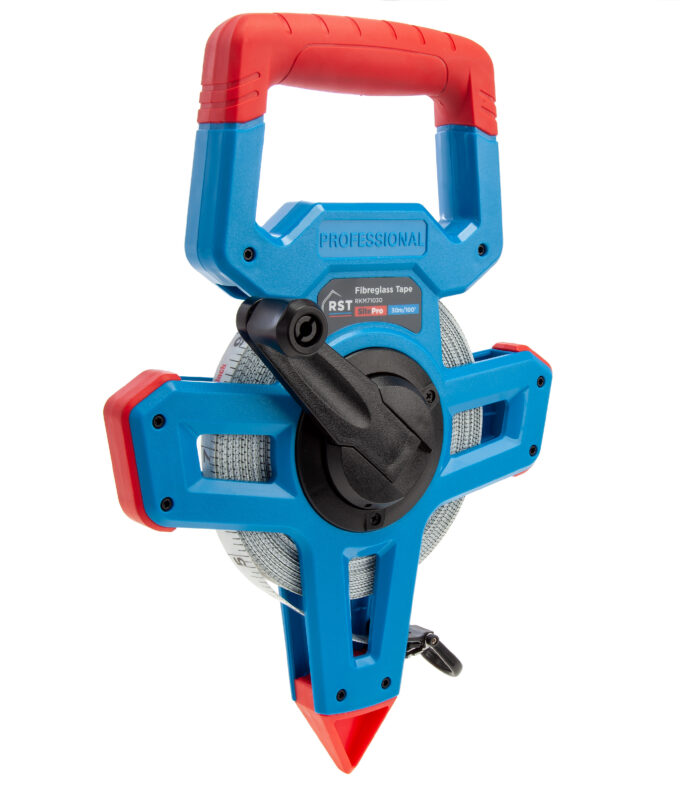 RST RKM71030 Fibreglass Open Frame Tape Measure 100' / 30m