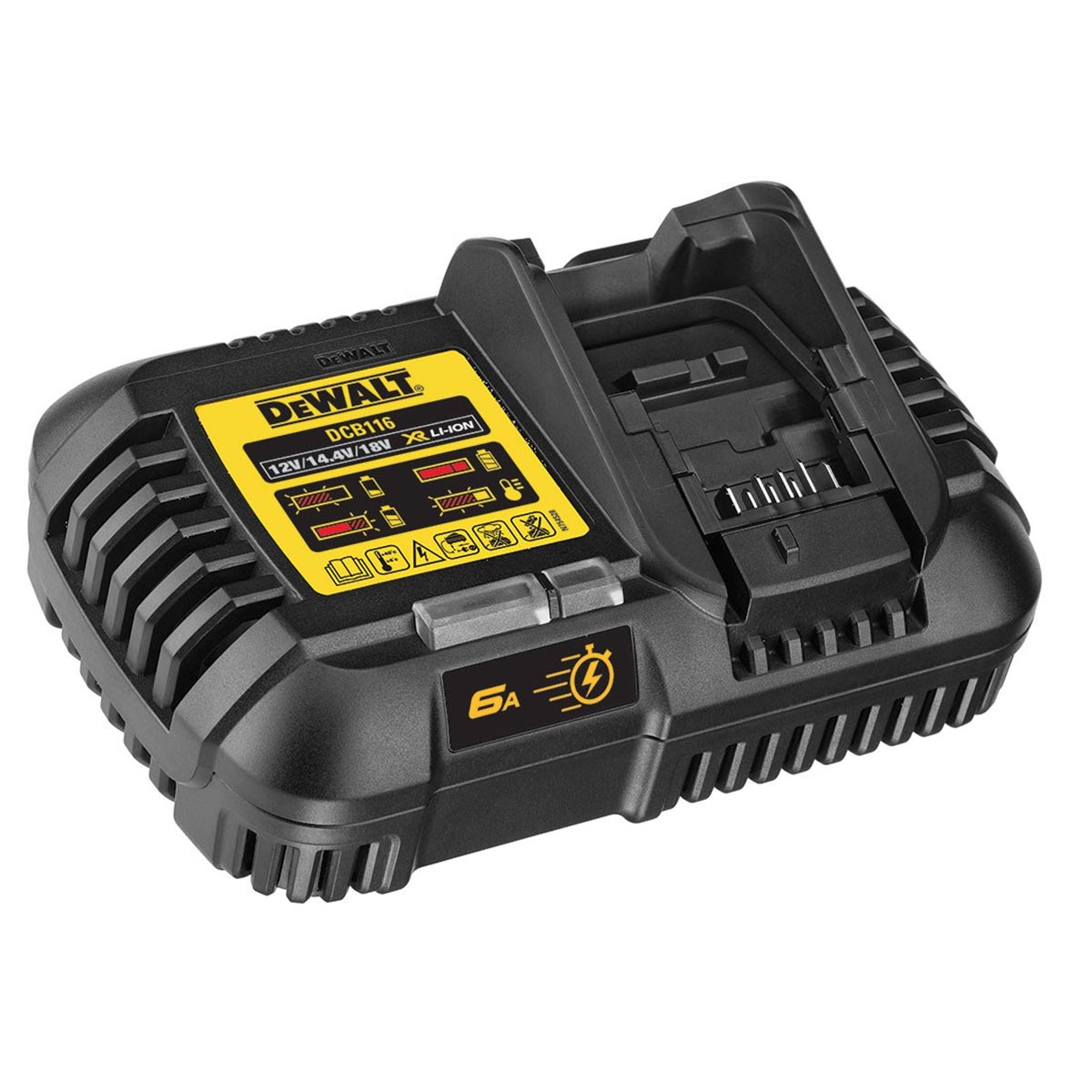 Dewalt DCB116 6Ah Single Port Charger (12-18V)