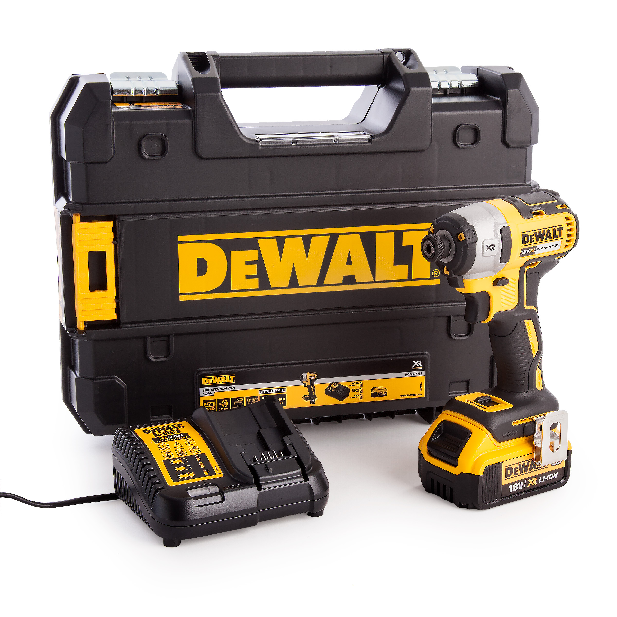 Dewalt DCF887P1 18V XR Brushless Impact Driver (1 x 5.0Ah Battery)