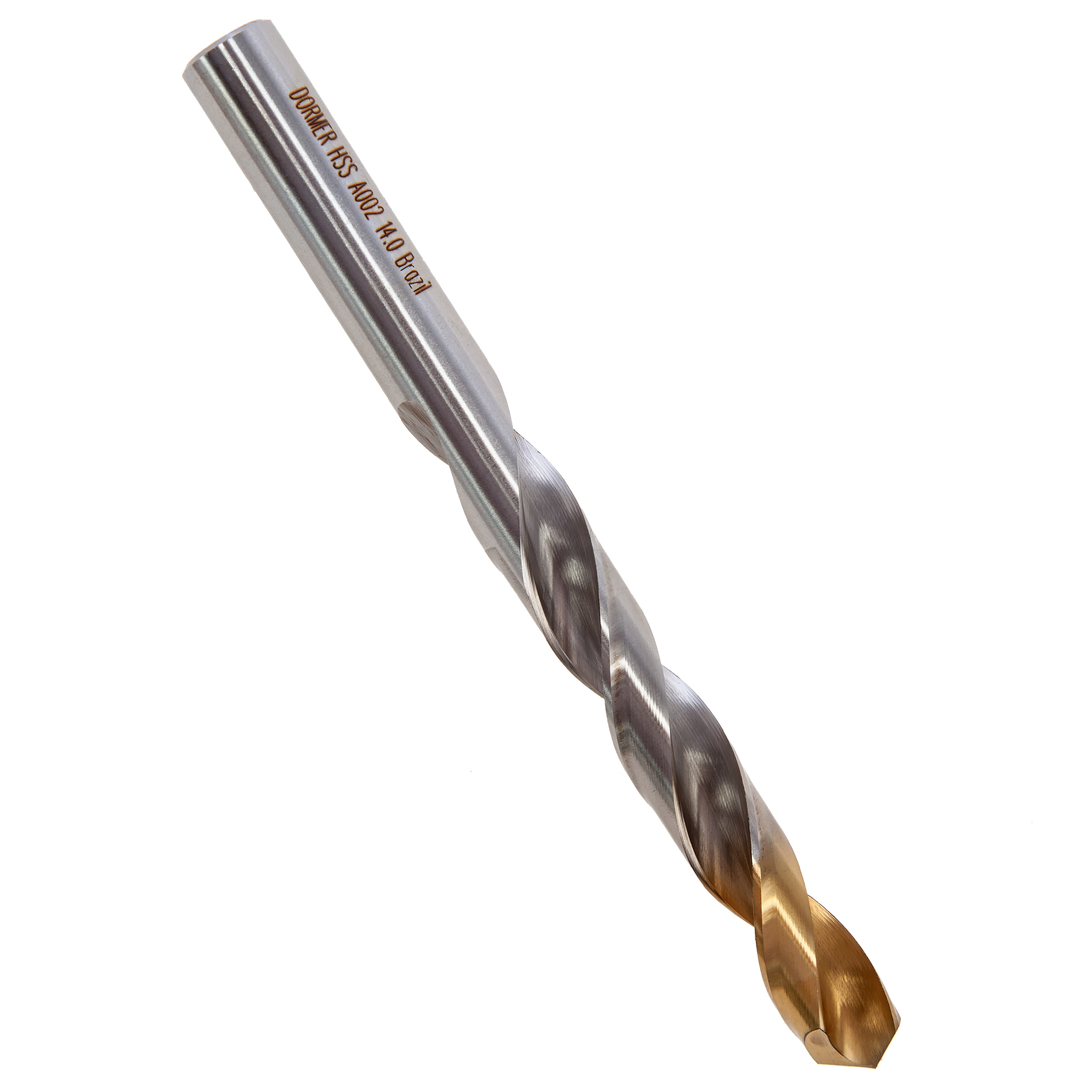 Dormer A002 HSS TiN Coated Tip Jobber Drill Bit 14.0mm