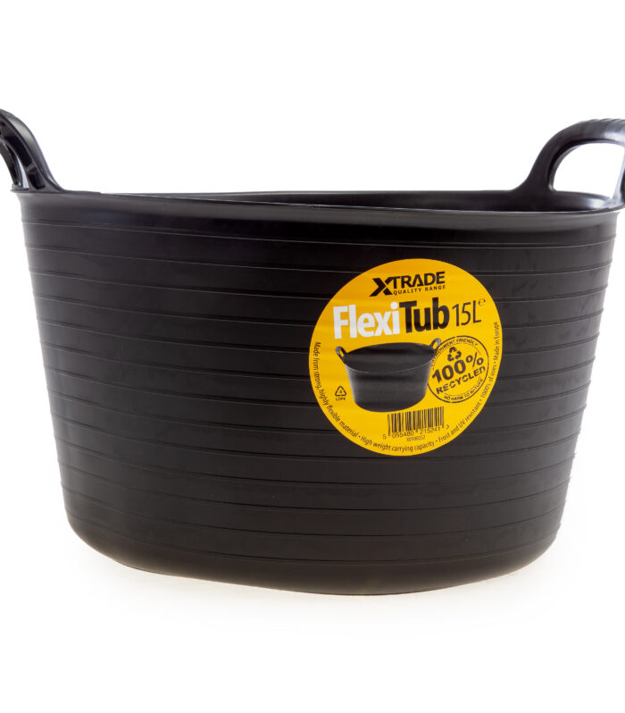 XTrade X0900052 Black Flexi-Tub 15L