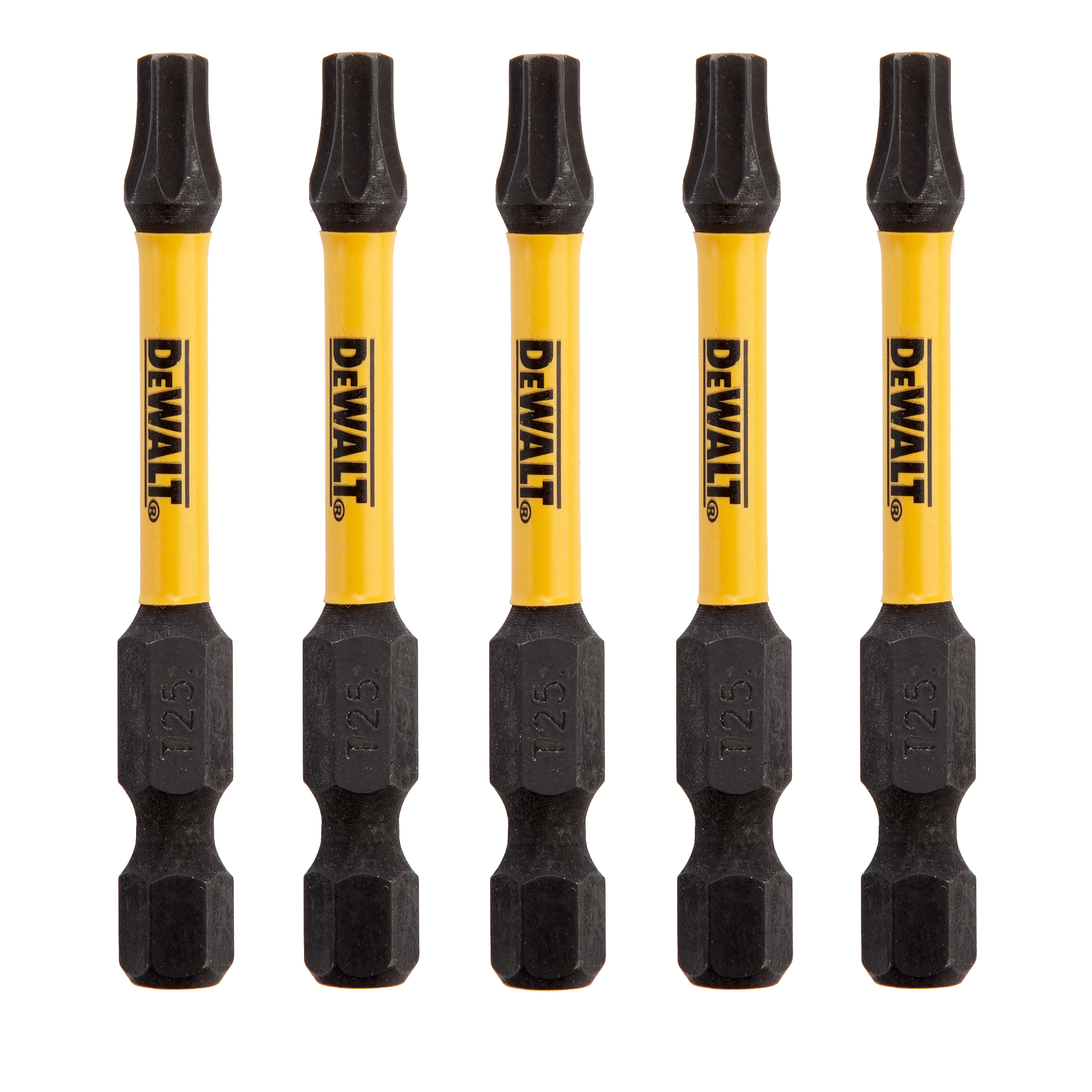 Dewalt DT7396T EXTREME FLEXTORQ Screwdriver Bit T25 × 57mm (Pack of 5)