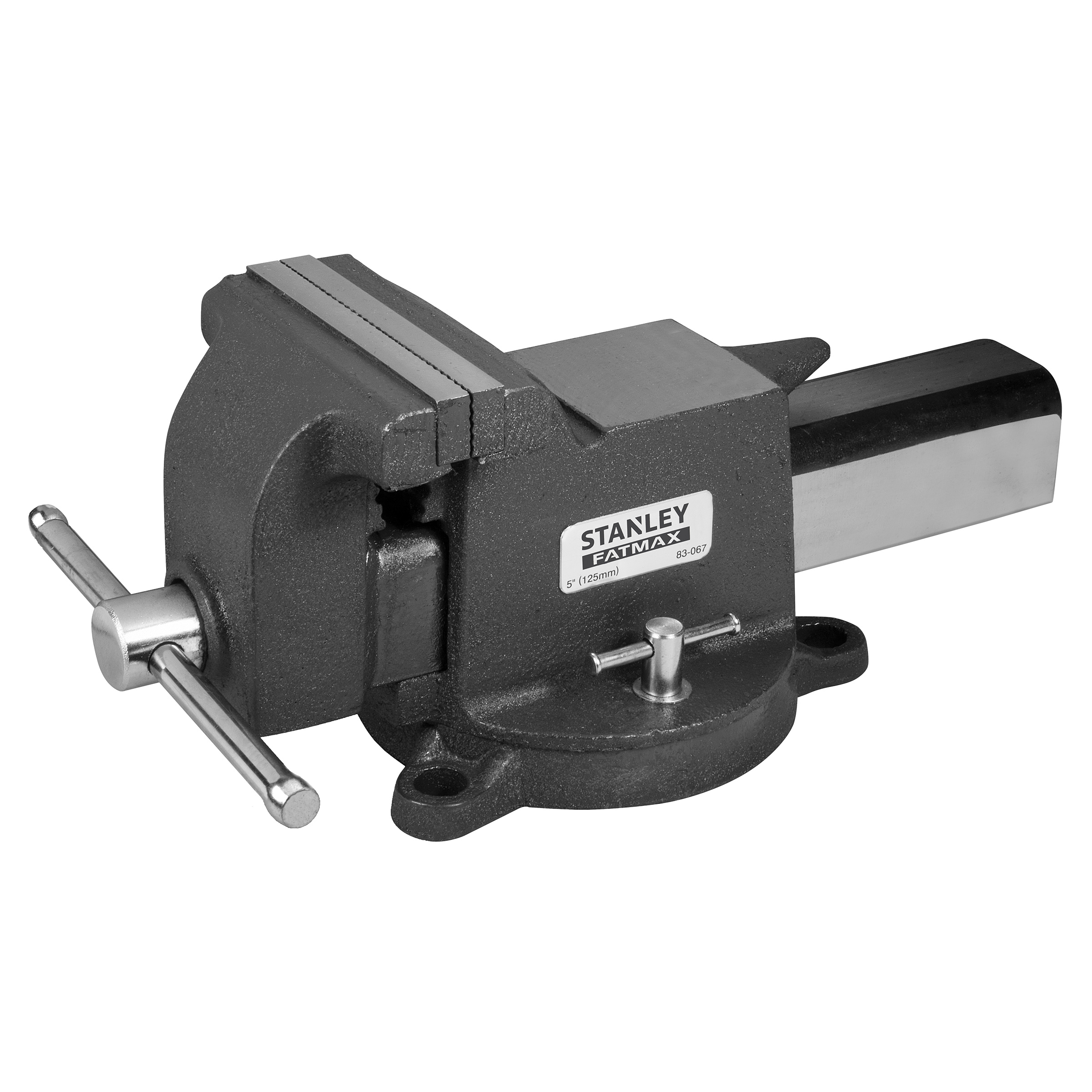 Stanley 1-83-067 MaxSteel Heavy-Duty Engineers Bench Vice 5 Inch / 125mm