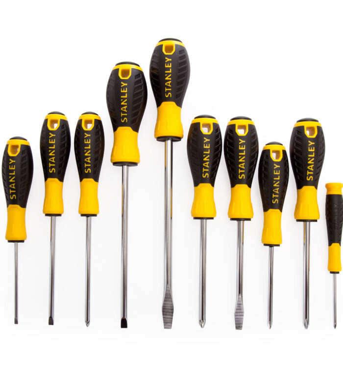 Stanley 60211 Essential Screwdrivers Set (10 Piece)