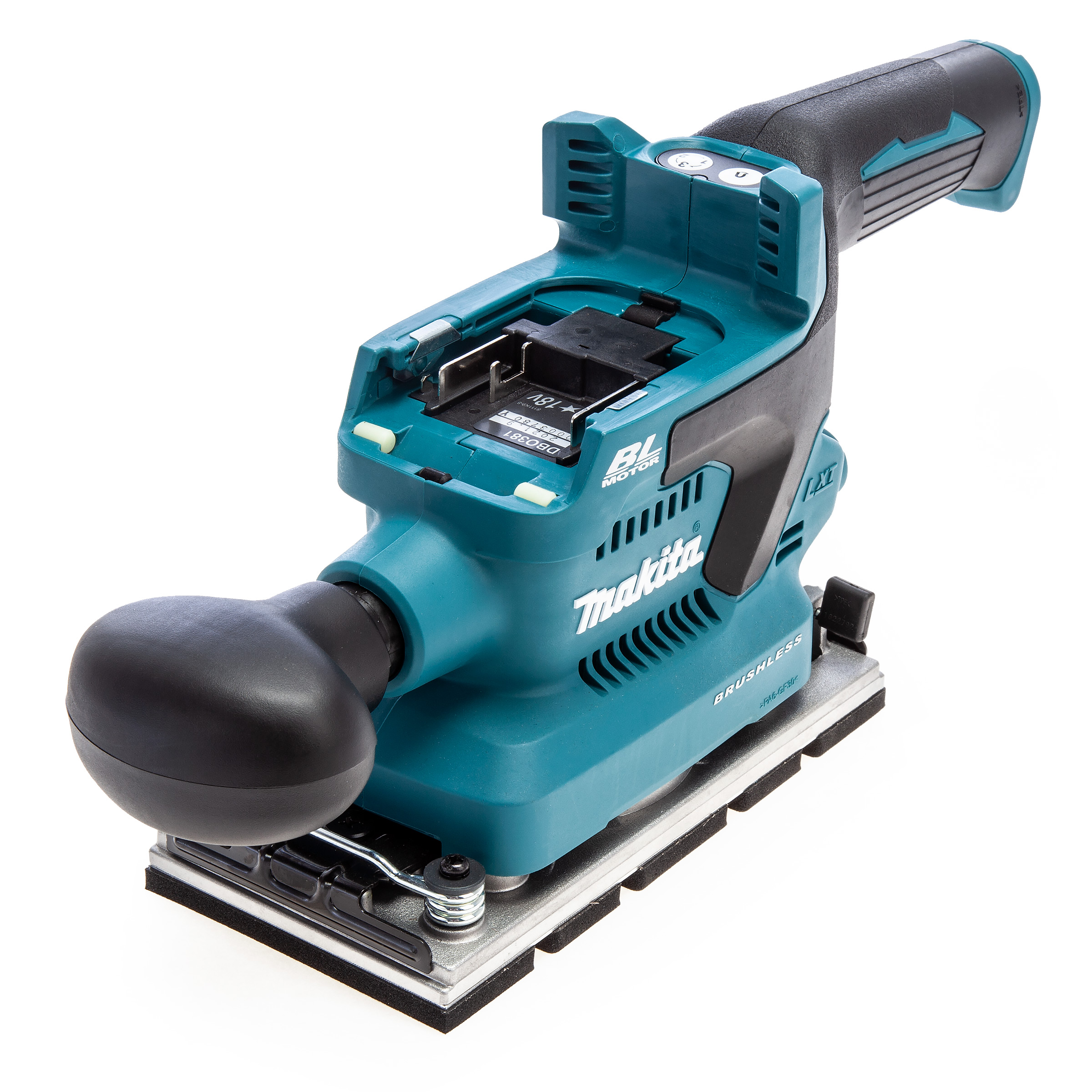 Makita DBO381 LXT 18V Finishing Sander 93 x 228mm (Body Only)