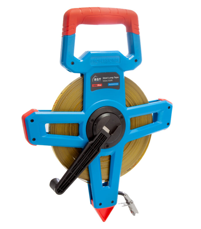 RST RKM913100 Steel Open Frame Tape Measure 330' / 100m