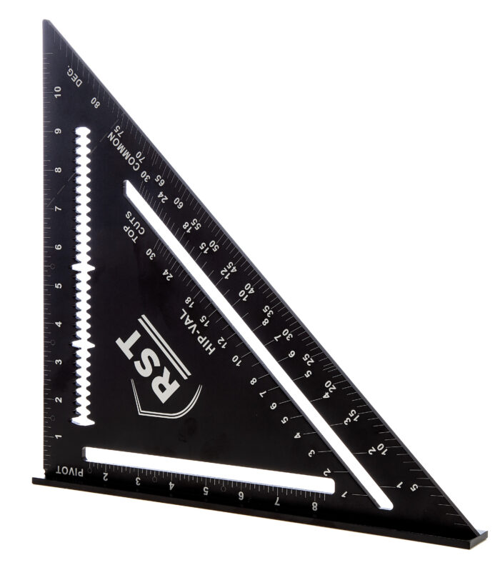 RST RSTRAS12 Aluminium Black Rafter Square 12"