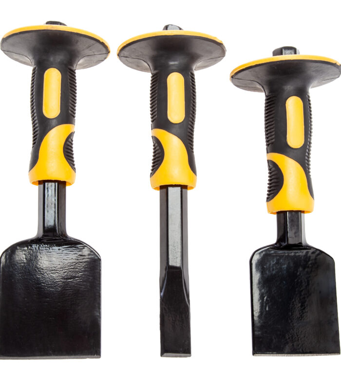 XTrade X0900008 Guarded Bolster & Cold Chisel Set (3 Piece)