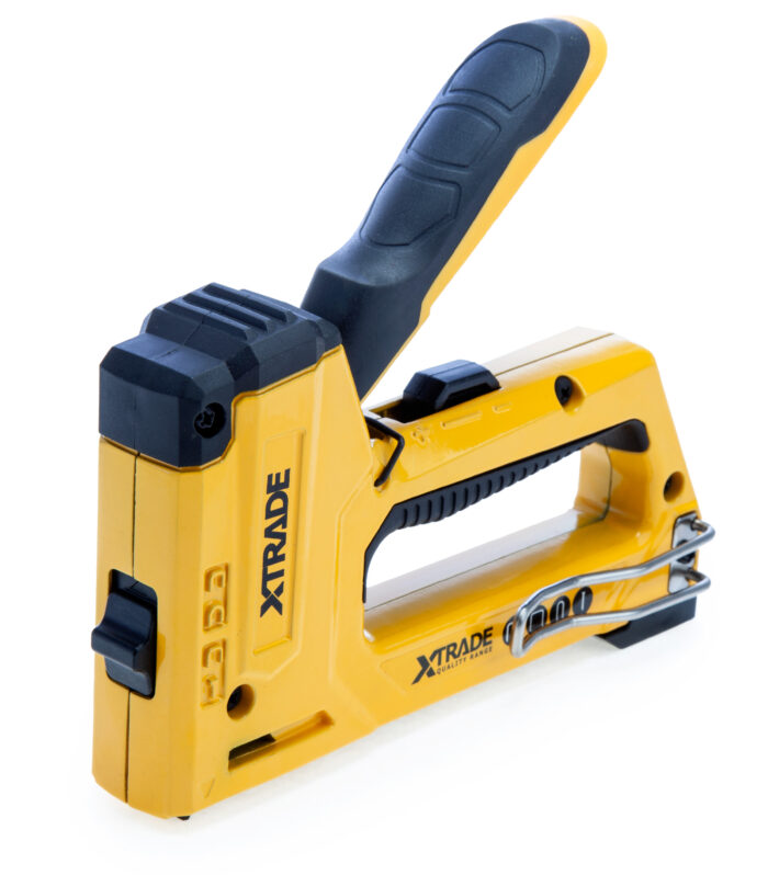 XTrade X0900073 4-in-1 Heavy-Duty Staple Gun