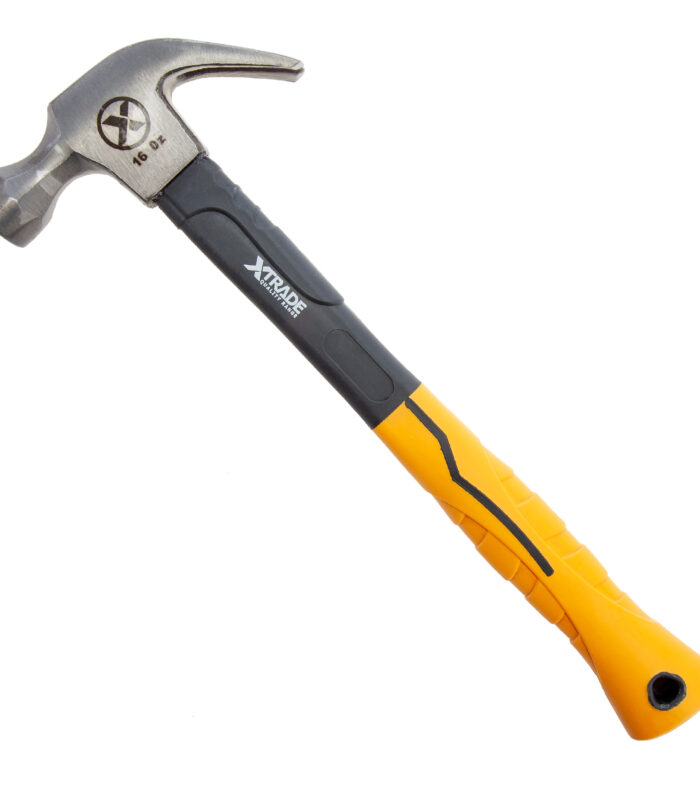 XTrade X0900086 Fibreglass Claw Hammer 16oz