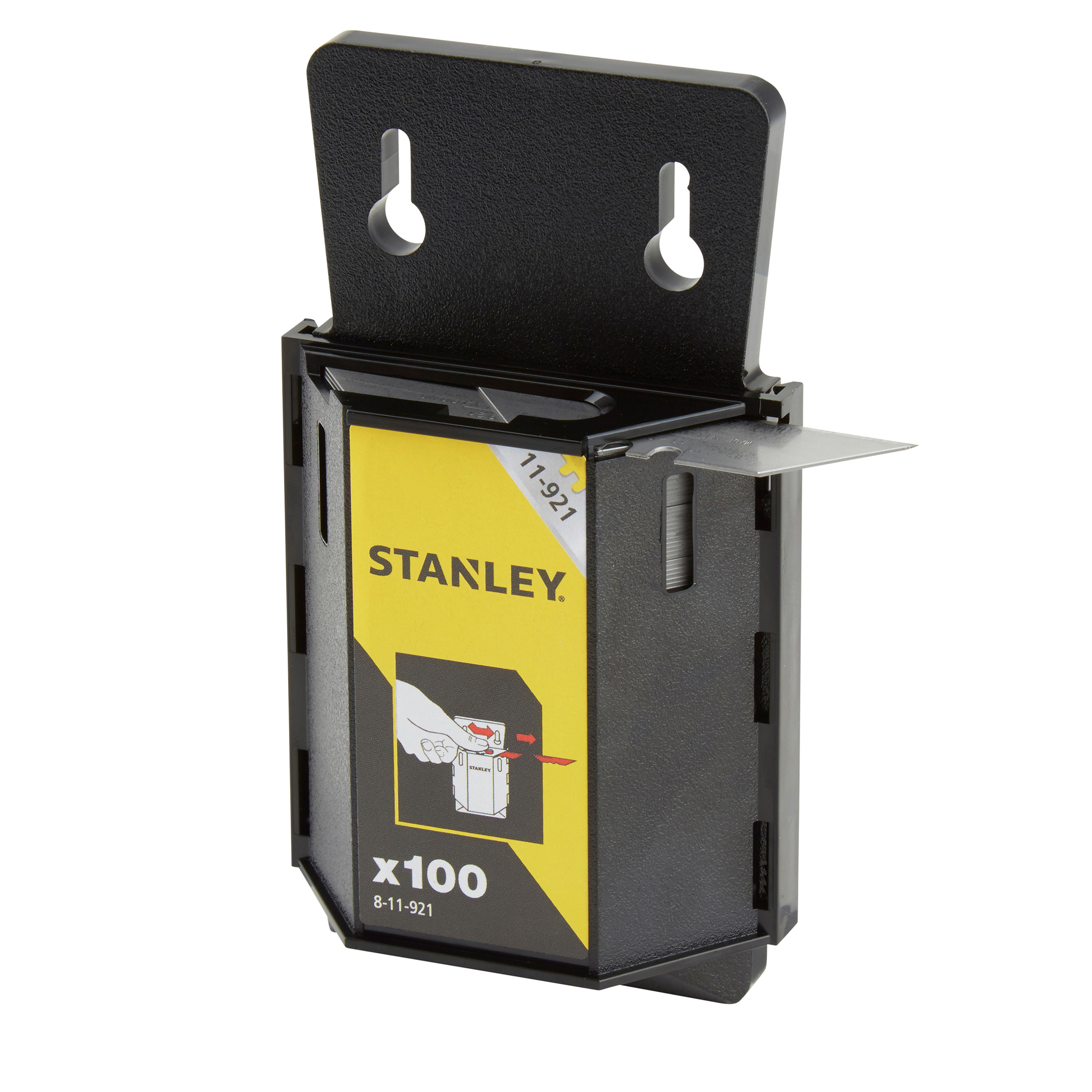 Stanley 8-11-921 1992 Utility Knife Blade with Dispenser (Pack of 100)