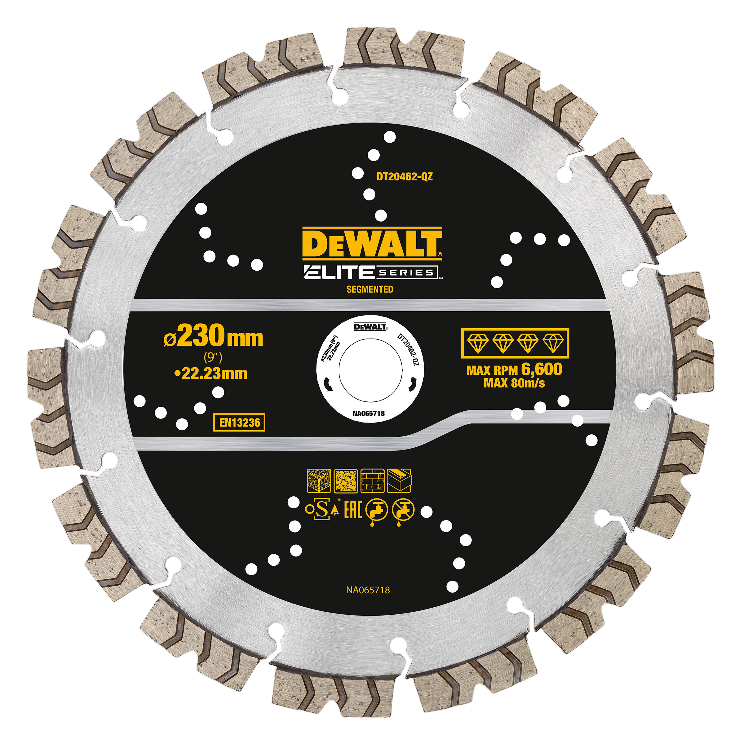 Dewalt DT20462 ELITE All Purpose Diamond Wheel 230mm
