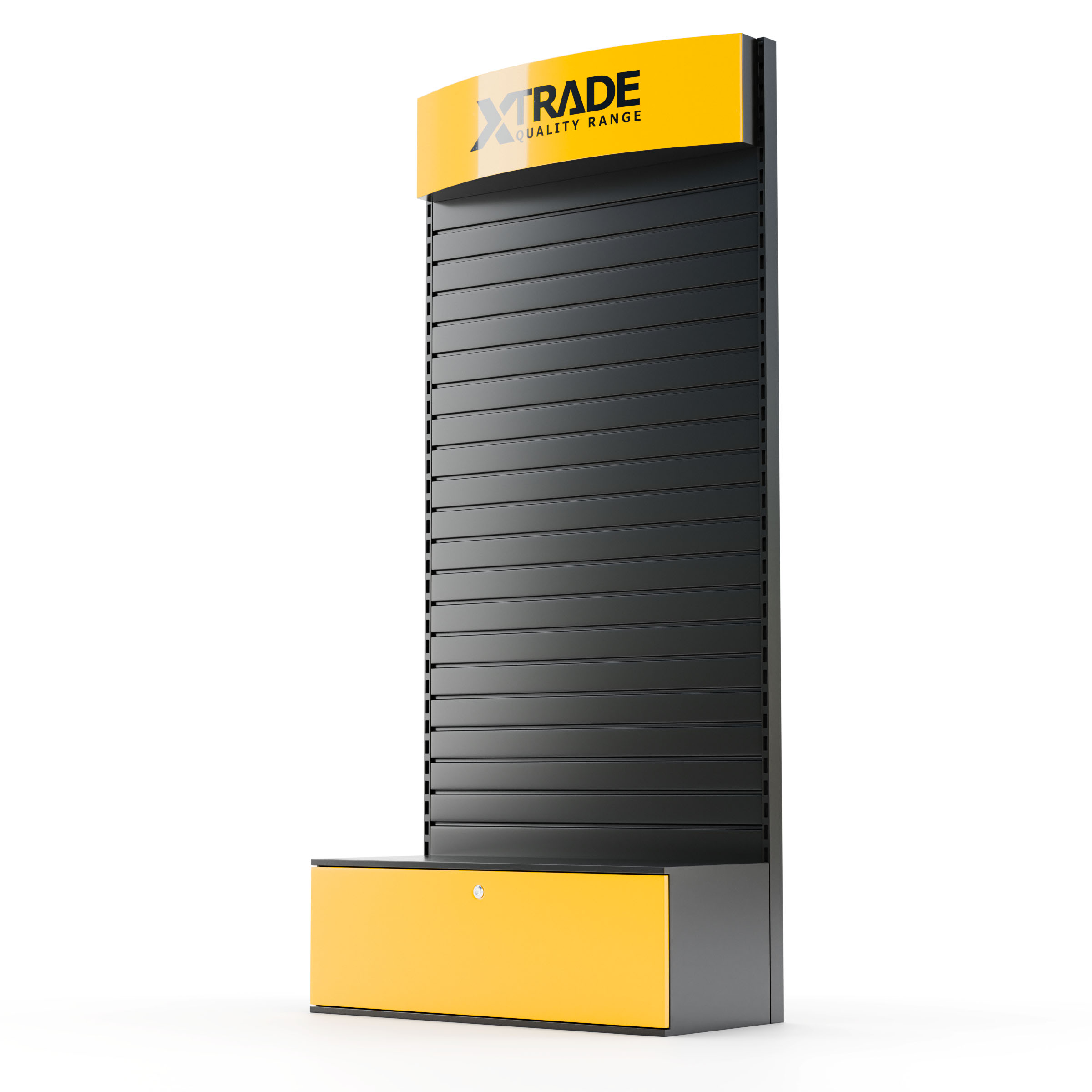 XTrade Merchandising Display Stand 1m