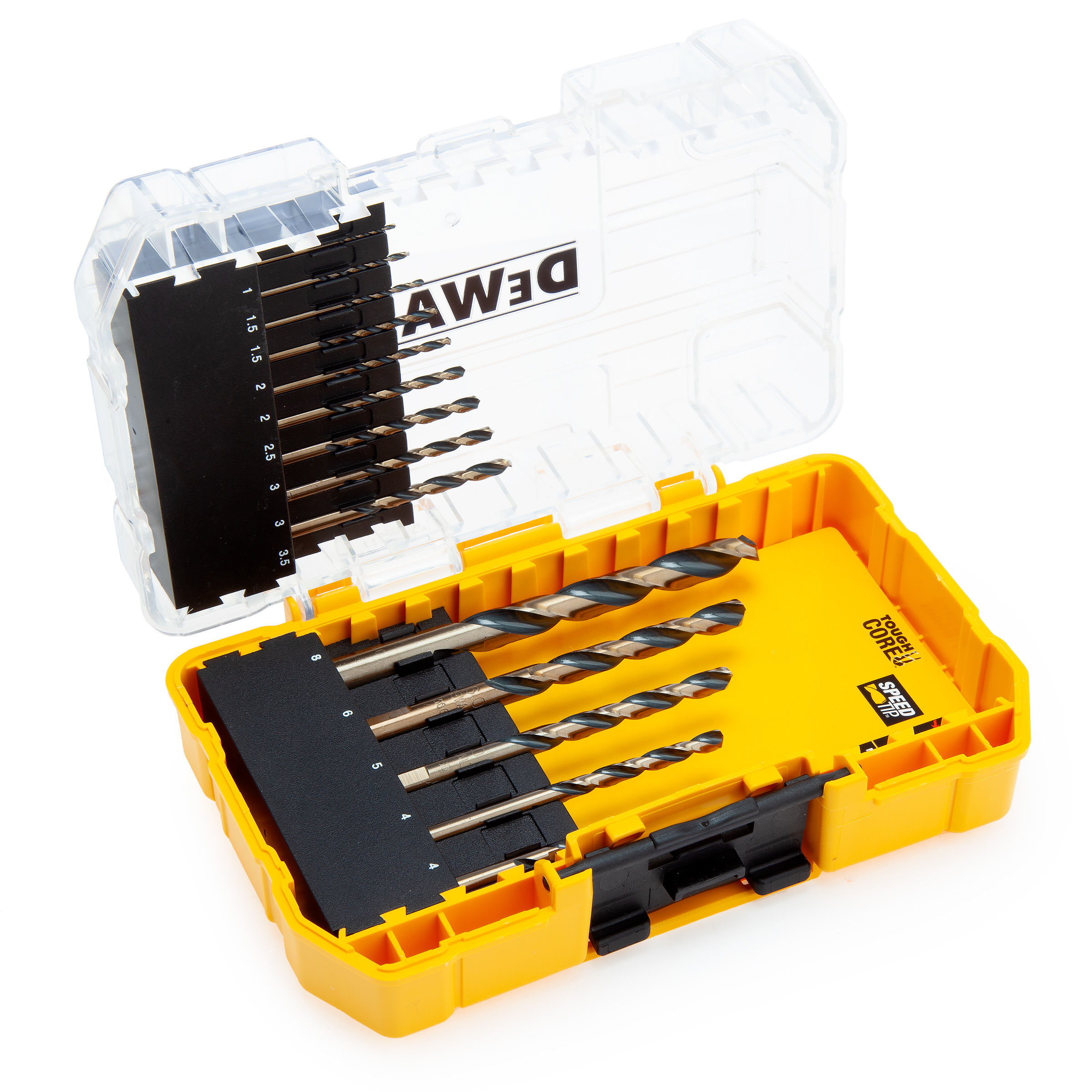 Dewalt DT70727 HSS Black & Gold Metal Drilling Bit Set (14 Piece)