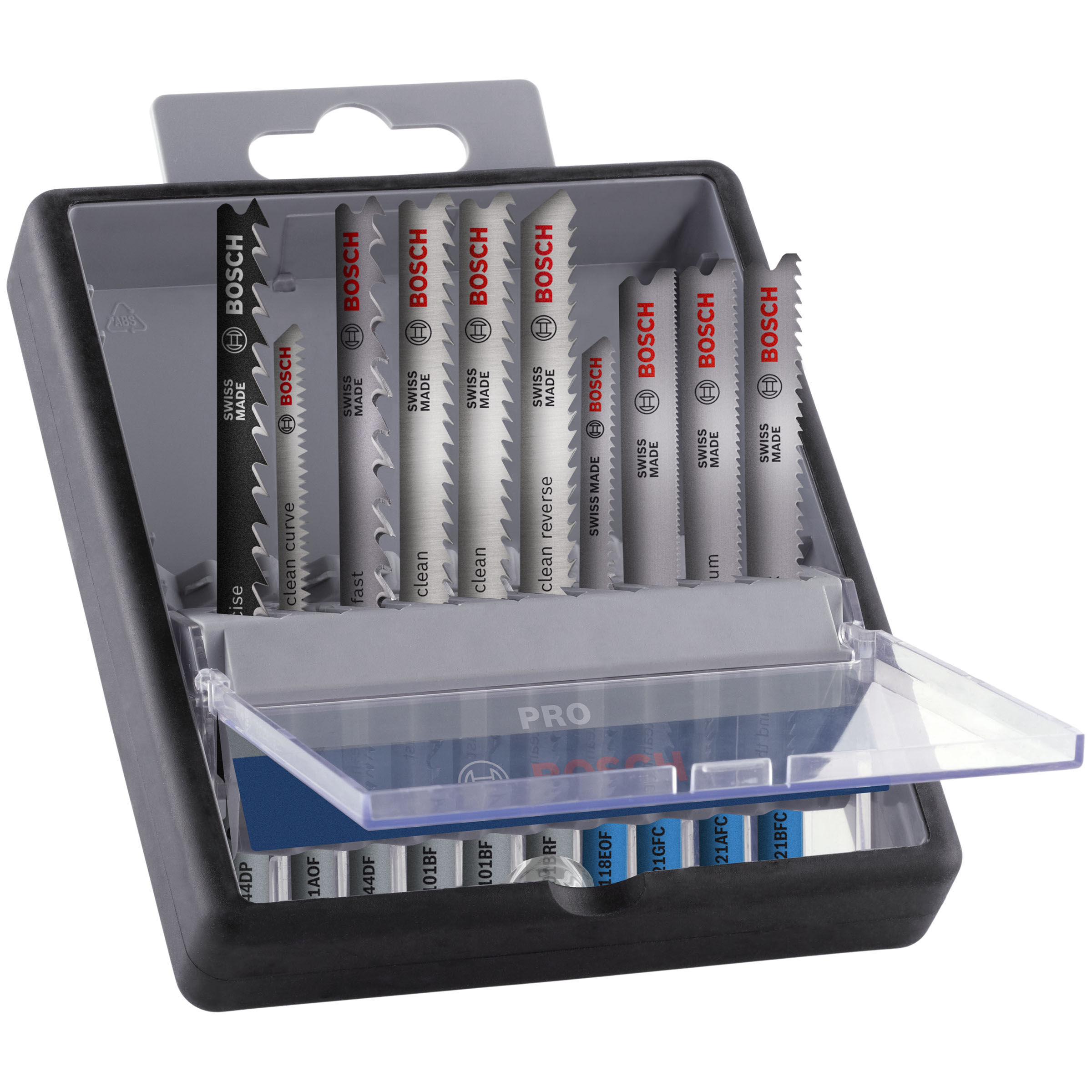 Bosch 2607011943 PRO Jigsaw Blade Set for Wood & Metal (10 Piece)