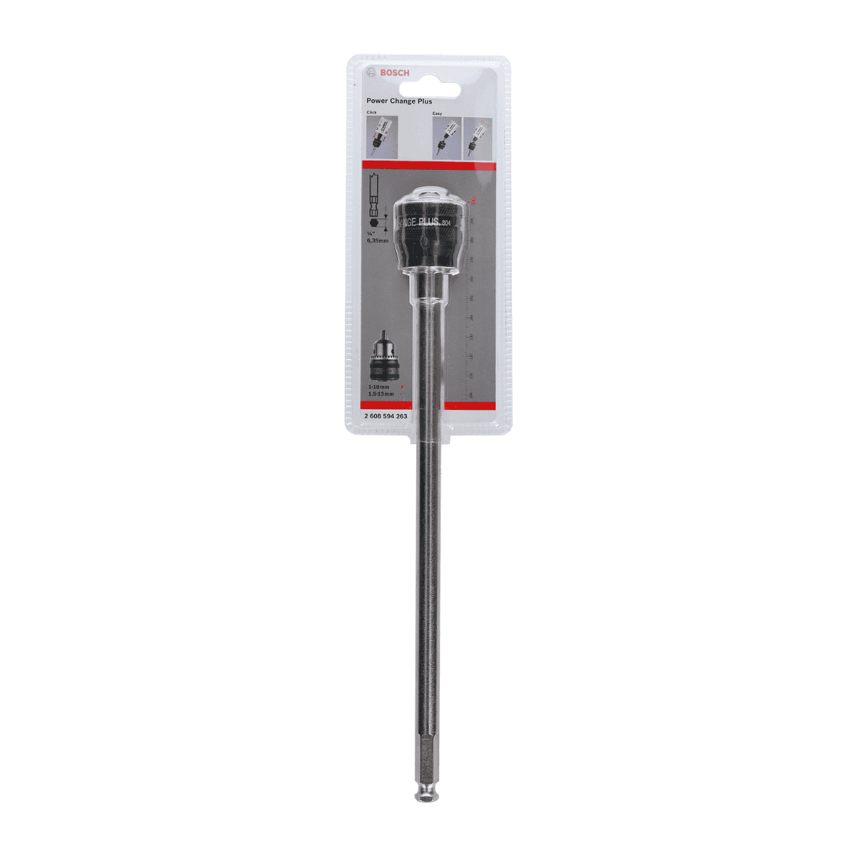 Bosch 2608594263 PowerChangePlus Extension Bar 7/16" (11mm) x 300mm