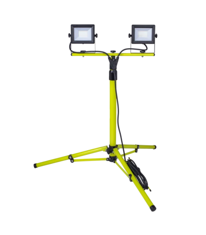 Luceco ECO Tripod Work Light 2x20W 5000K