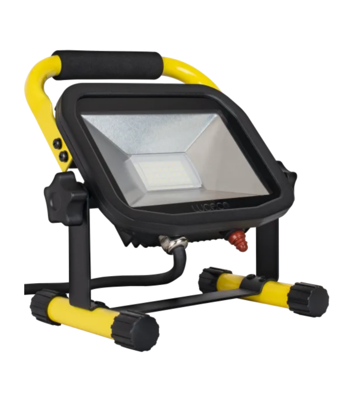 Luceco Portable Work Light 22W 110V 1800lm + 16A Plug
