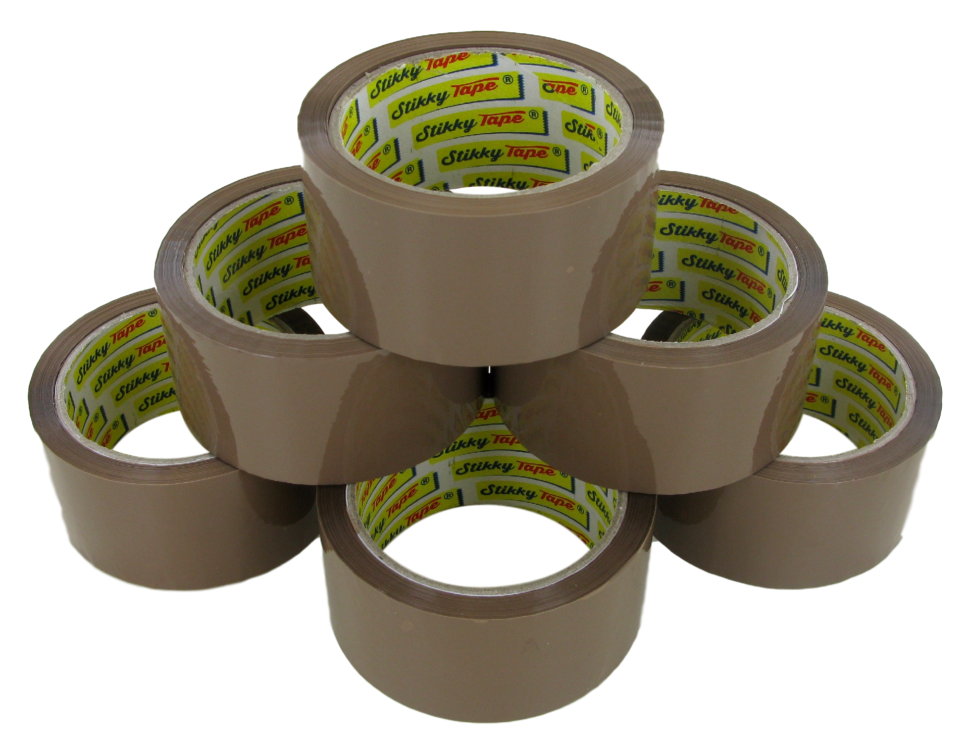 Stikky Tape Original Brown Packaging Tape 48mm x 66m - 46 Micron (Box of 36)