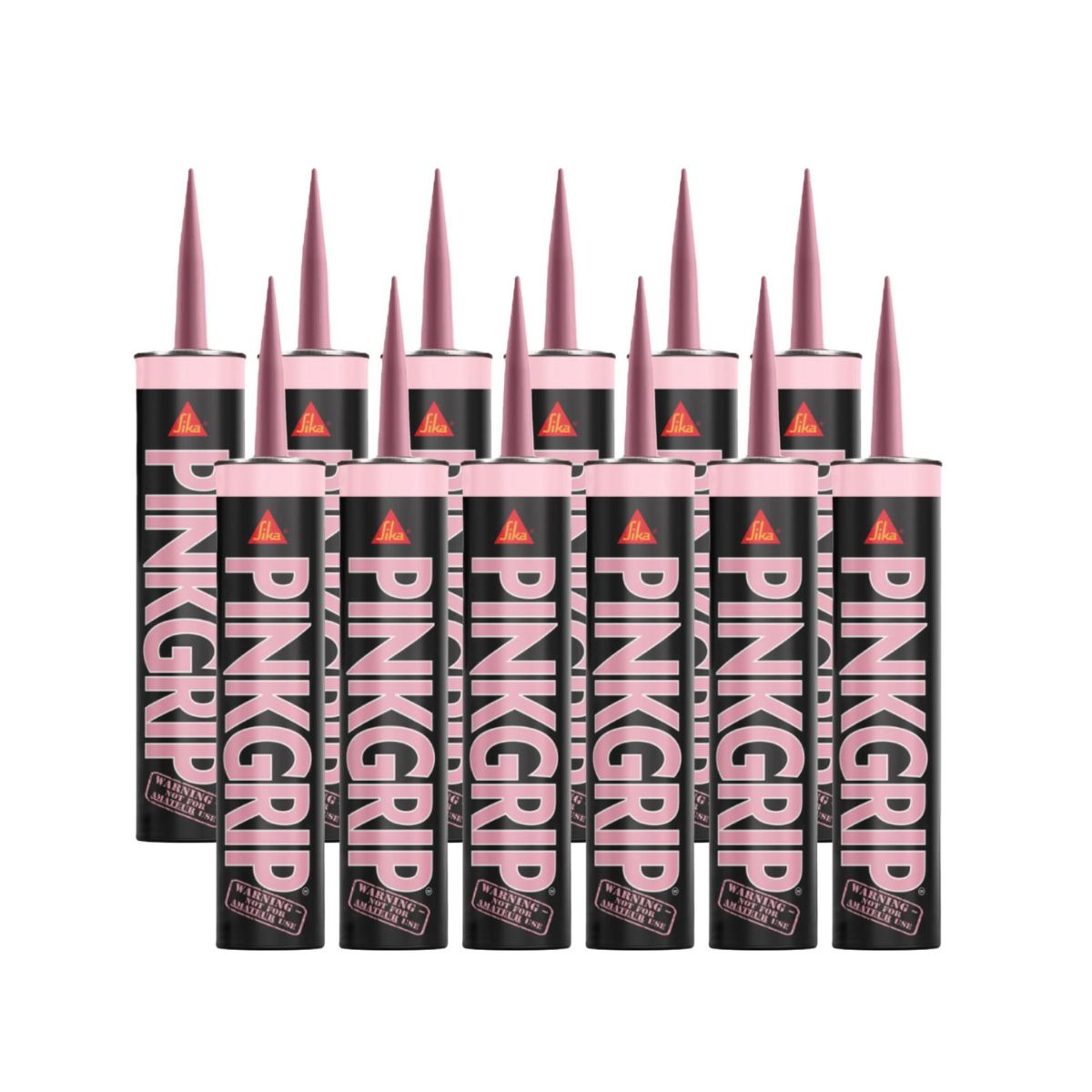 Sika Pinkgrip Panel Adhesive 350ml (Pink) - Box of 12