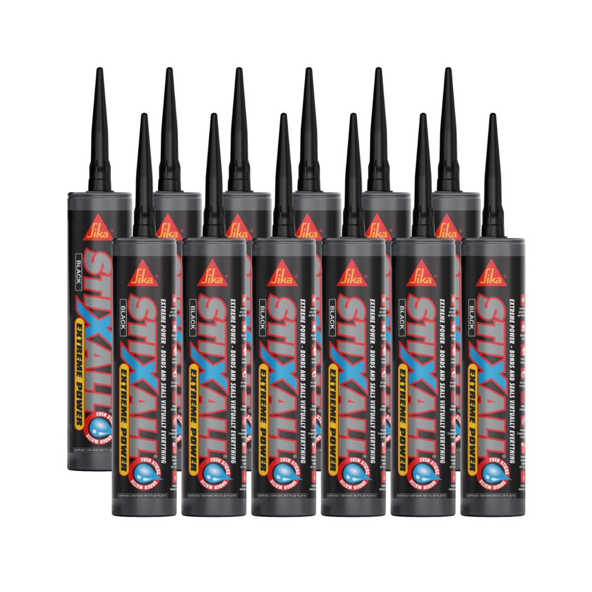 Sika Stixall Extreme Power Adhesive/Sealant 290ml (Black) - Box of 12