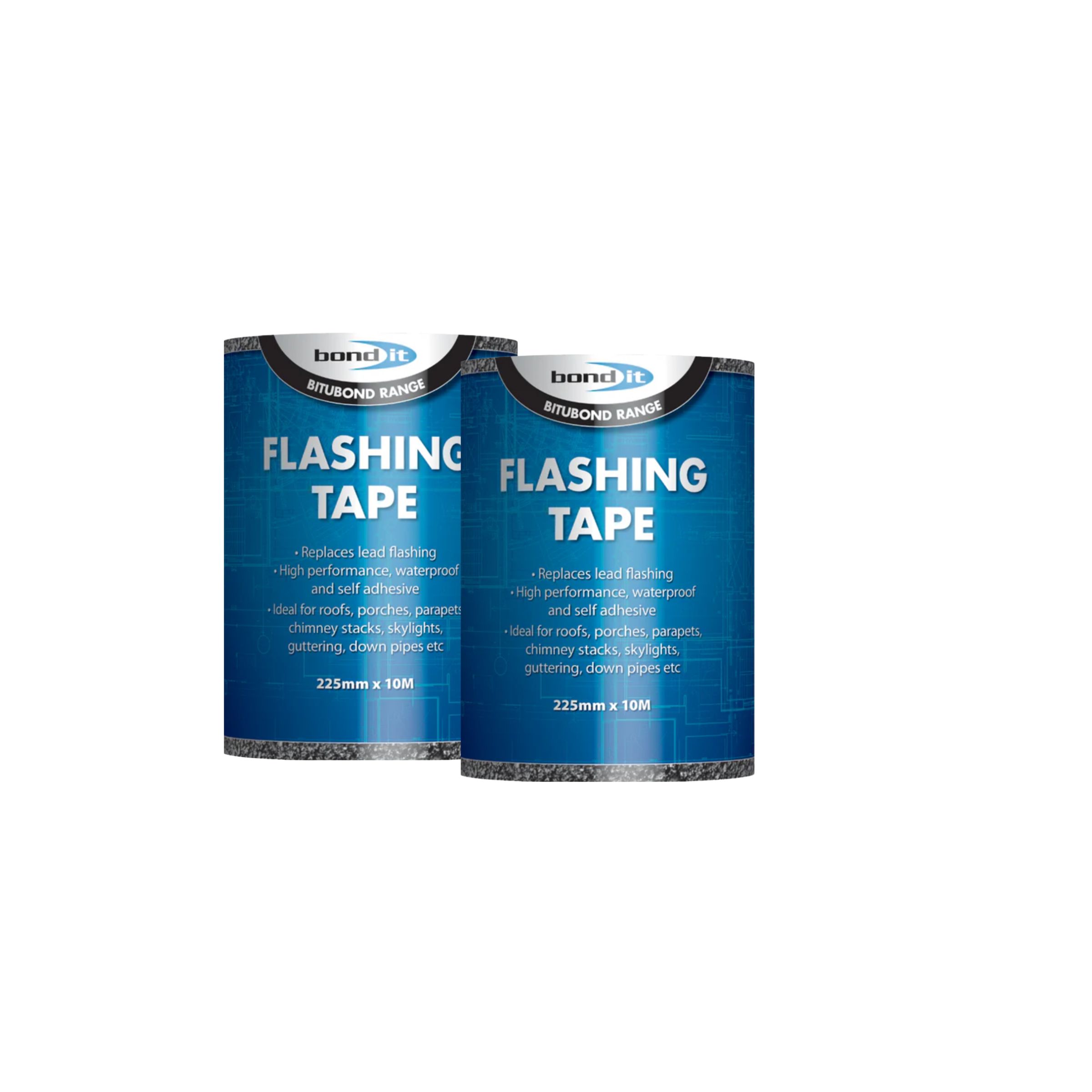 Bond It High Performance Self-Adhesive Flashing Tape 225mm x 10m (Grey) - Box of 2