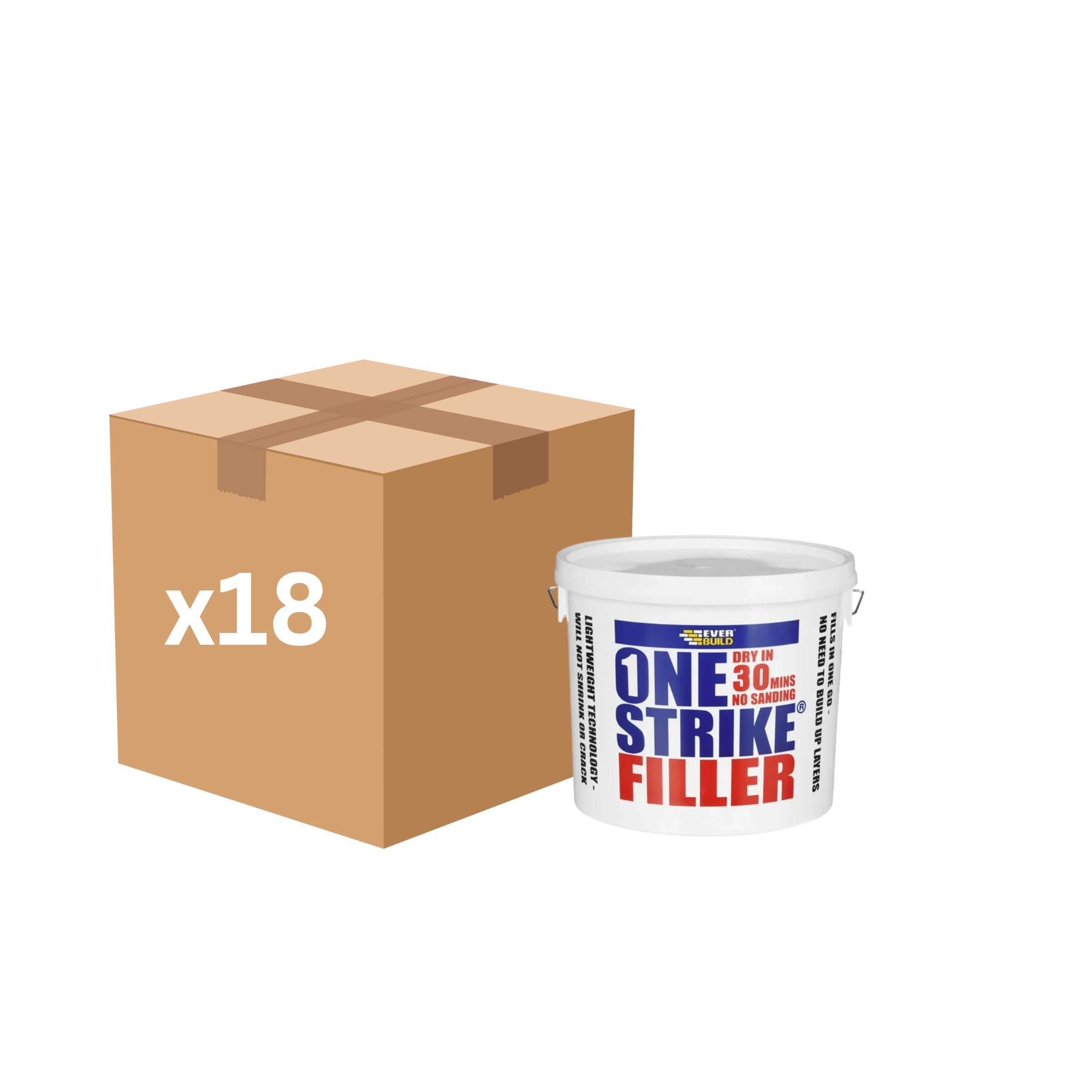 Everbuild One Strike Filler 250ml (Box of 18)