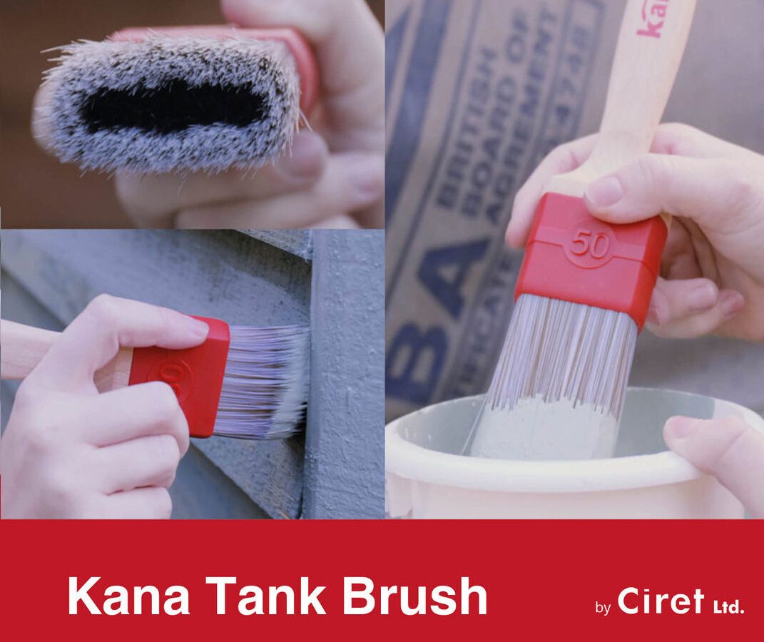 Kana Tank Premier 100mm/ 4 ” Paint Brush